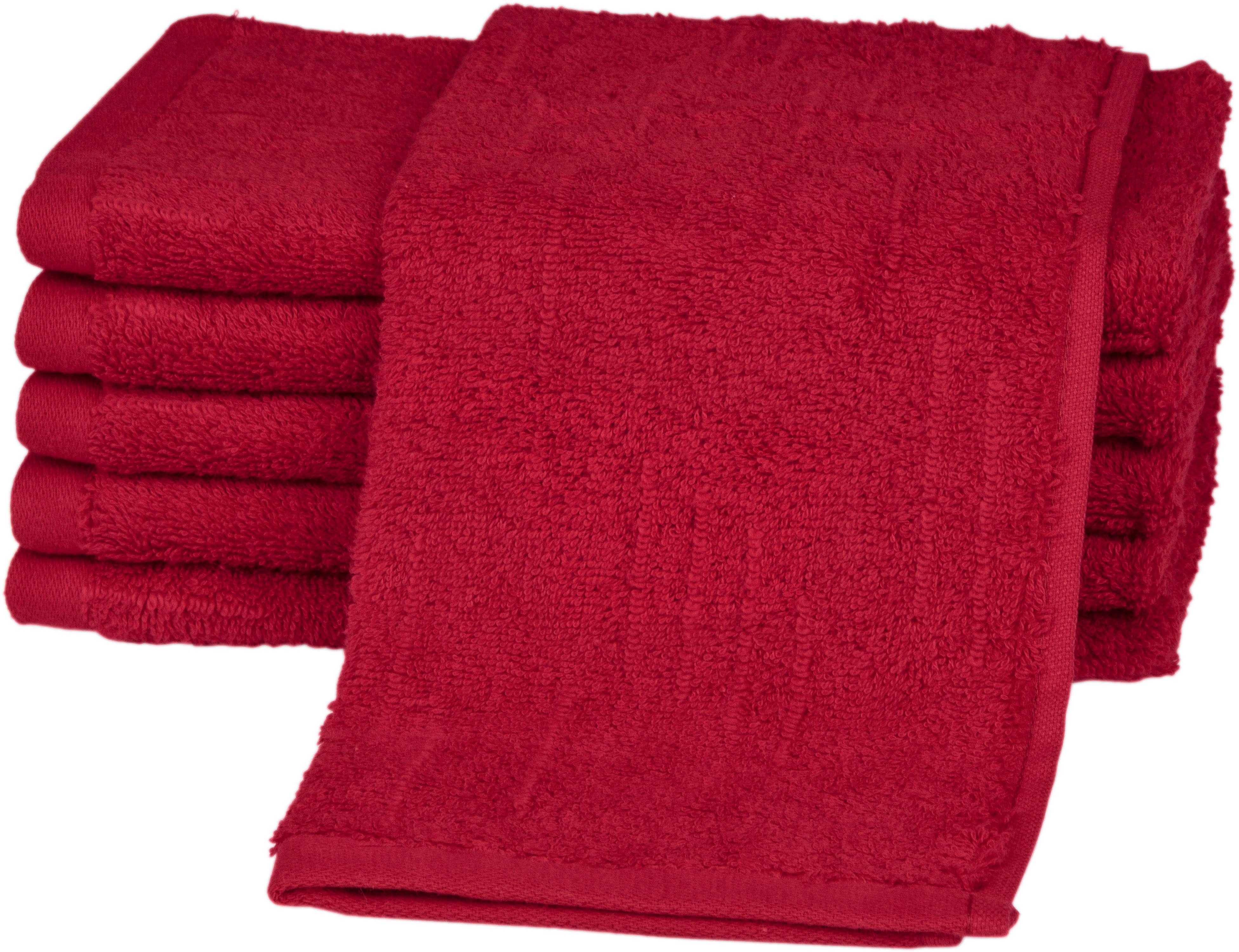 ROSS Gästehandtuch Premium, Frottier (6-St), 100% günstig online kaufen