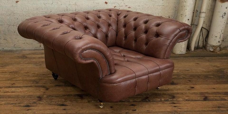 Xlmoebel Chesterfield-Sessel Eleganter Sessel im Chesterfield Design aus hochwertigem Textil (Sessel (1 Sitzer), Hergestellt in Europa