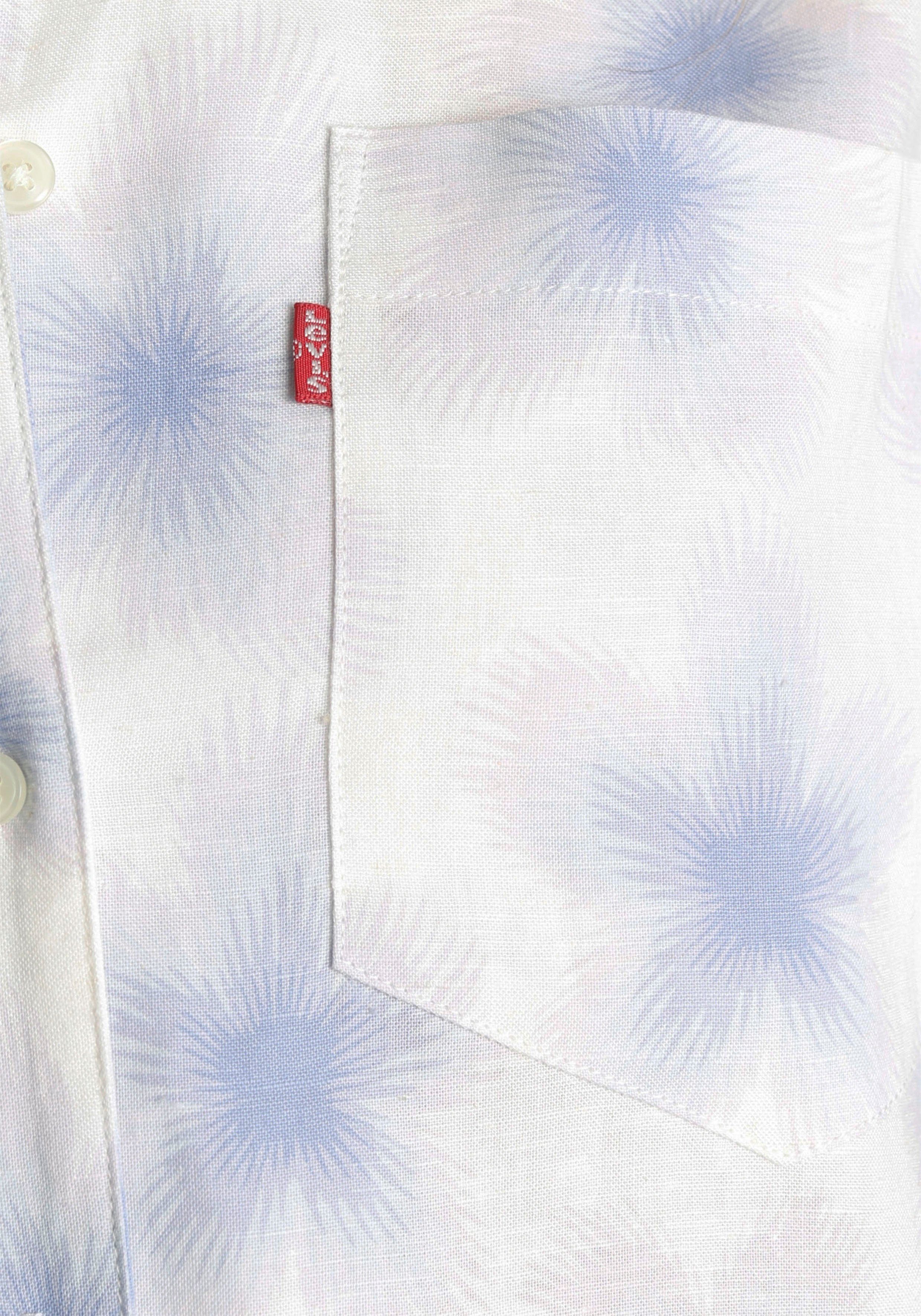 Damen Blusen Levi's® Druckbluse DITA CAMP COLLAR BLOUSE Hawaiihemd Look