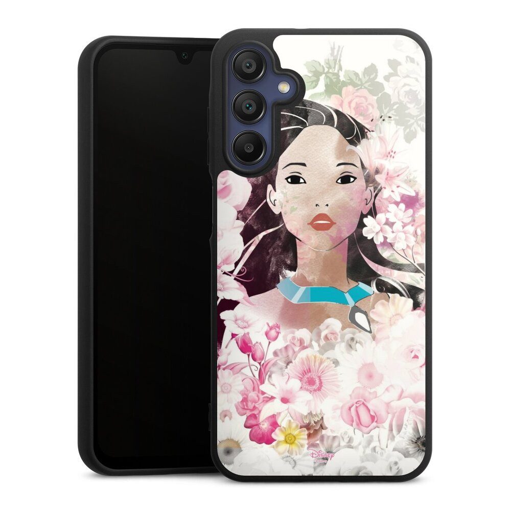 DeinDesign Handyhülle Pocahontas Disney Offizielles Lizenzprodukt Colors Of The Wind, Samsung Galaxy A15 5G Silikon Hülle Premium Case Handy Schutzhülle