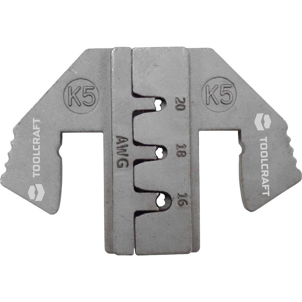 TOOLCRAFT Crimpzange Geeignet für Stecker: DEUTSCH Quetschbereich AWG: 16 bis 20 TO-6897543