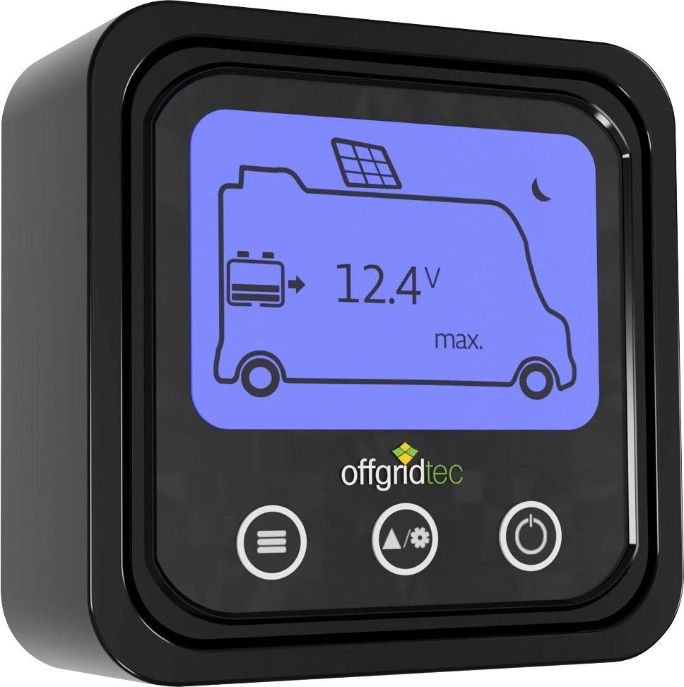 Solarladeregler LCD-Fernanzeige