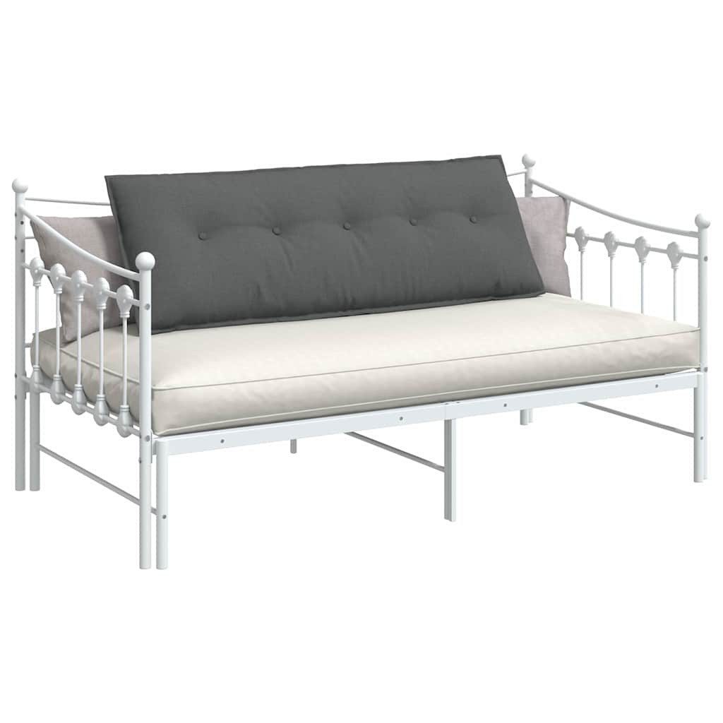 vidaXL Rückenkissen Rückenkissen Dunkelgrau 140 x 19 x 50 cm Stoff, 1-tlg.