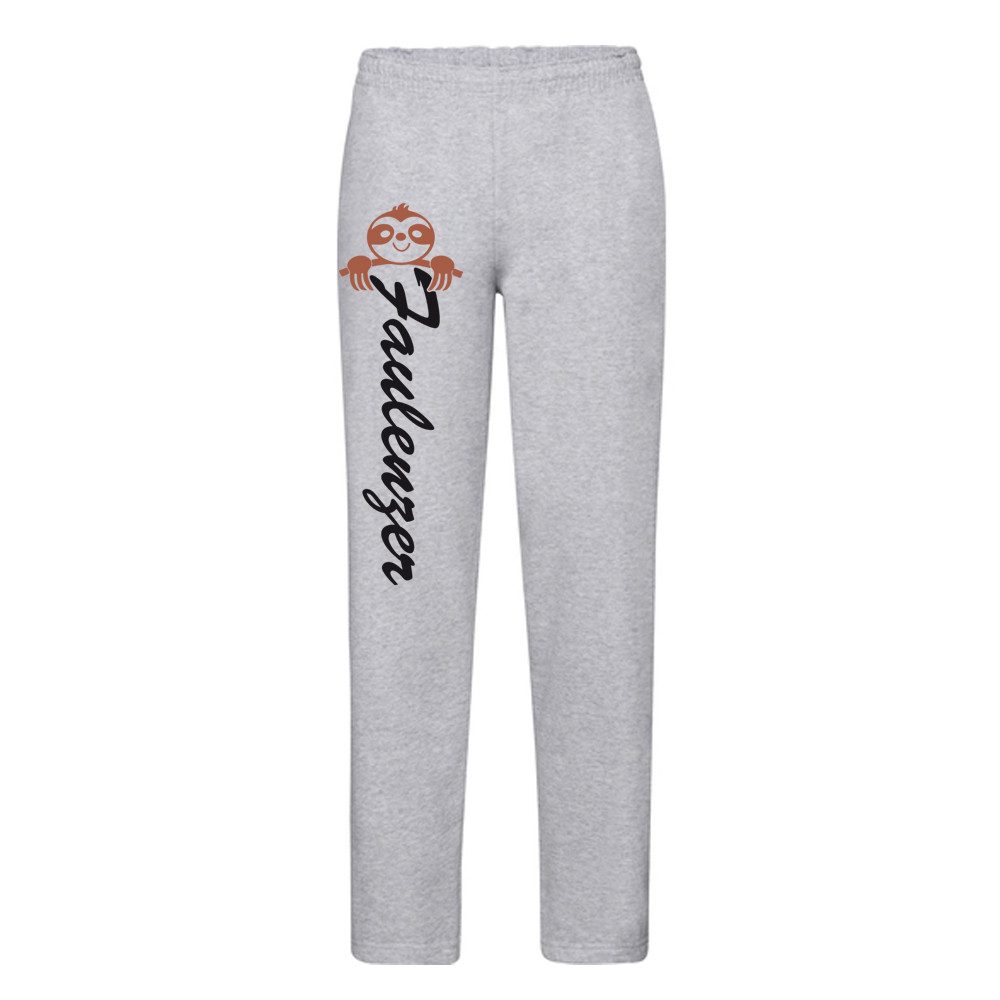 G-graphics Jogginghose Faultier – Faulenzer Jog Pants mit Print / Aufdruck