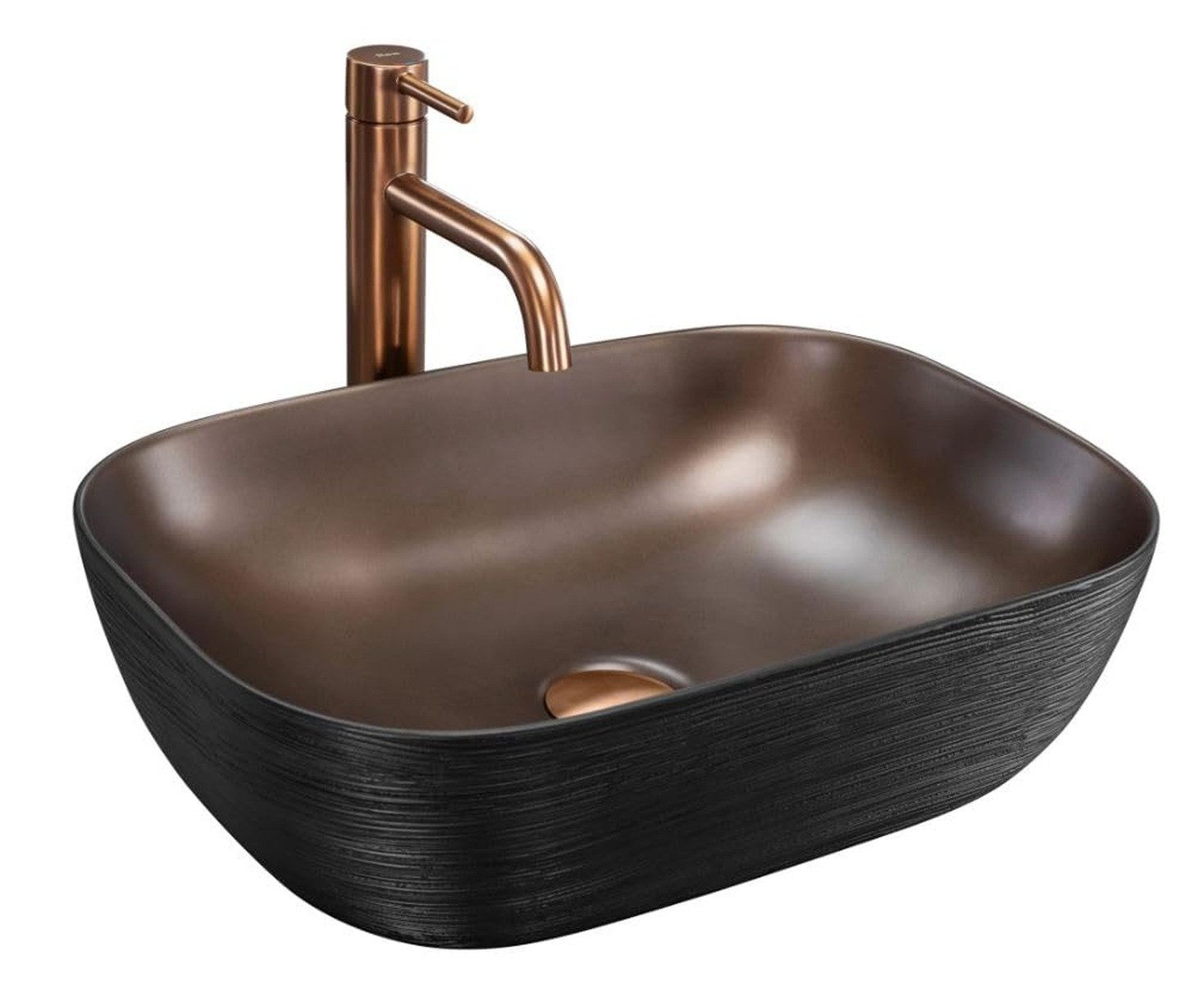 GTM Design Aufsatzwaschbecken Matt Modern Waschbecken günstig online kaufen