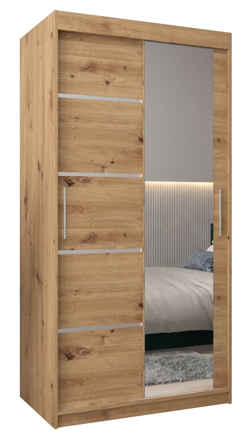 ABIKS MÖBEL Schwebetürenschrank Verona 2 Schlafzimmerschrank, günstig online kaufen