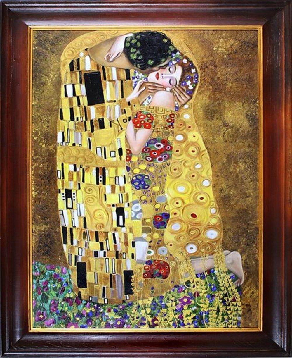 handgearbeitet jedes Gemälde »G16569«, Unikat, ein Bild JVmoebel Gustav Klimt