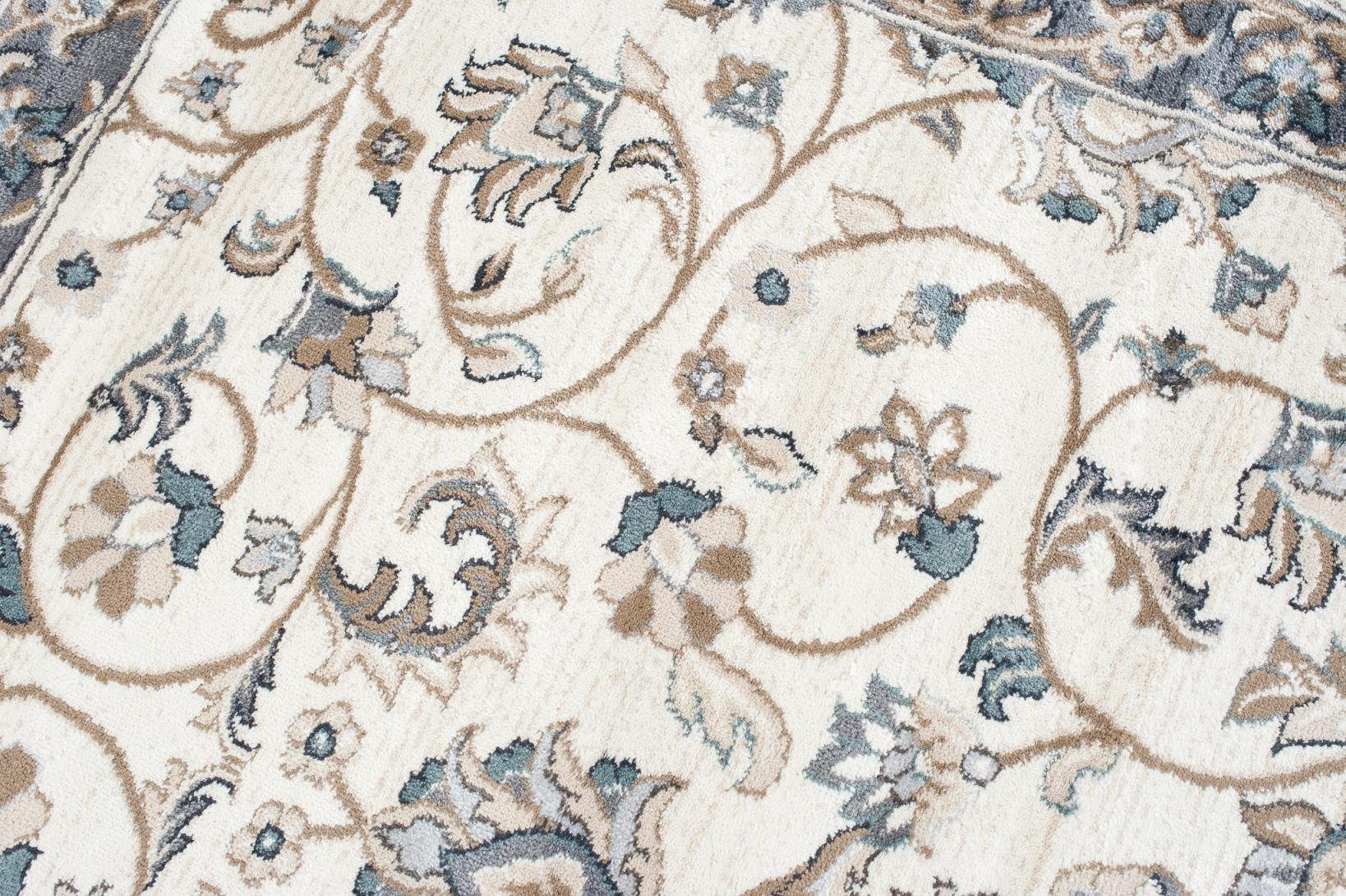 Mazovia Orientteppich Klassisch Bordüre Beige Creme Flur, Diele, Küche, Büro, Fußbodenheizung – Bild 4 von 5