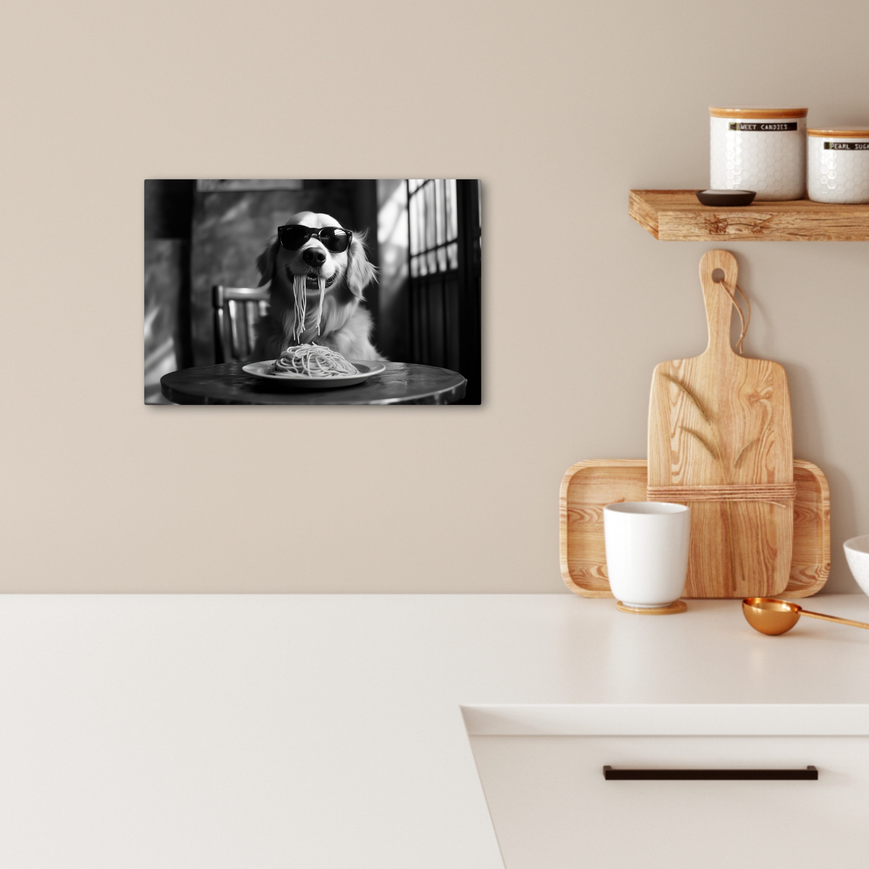 OneMillionCanvasses® Leinwandbild Golden Retriever - Hund - Fröhlich - Tell günstig online kaufen
