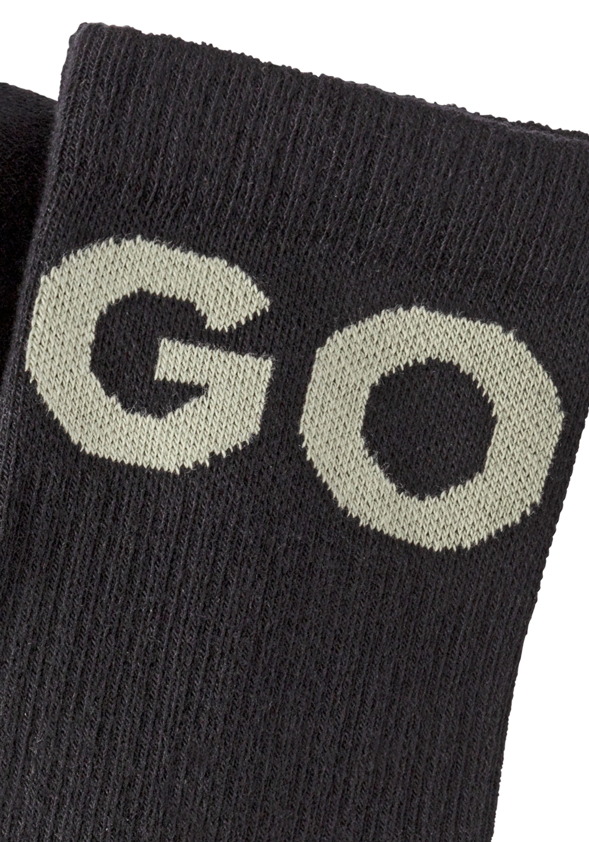 HUGO Freizeitsocken 3P QS ICONIC CC 1 (Packung, 3-Paar, 3er) mit HUGO Logos günstig online kaufen