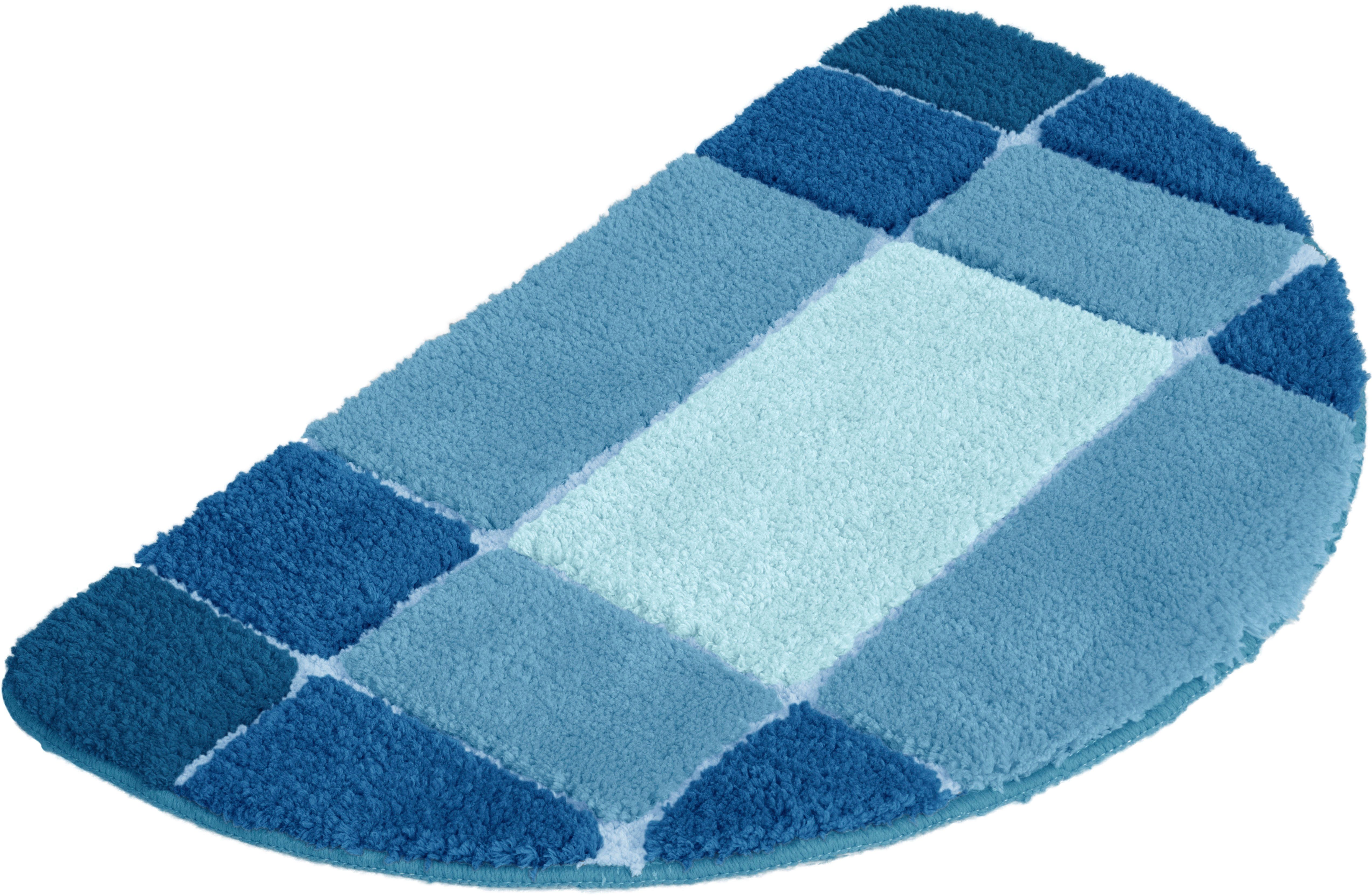 my home Badematte Pia, Badvorleger, Badezimmer Teppich, Höhe 20 mm, rutschh günstig online kaufen