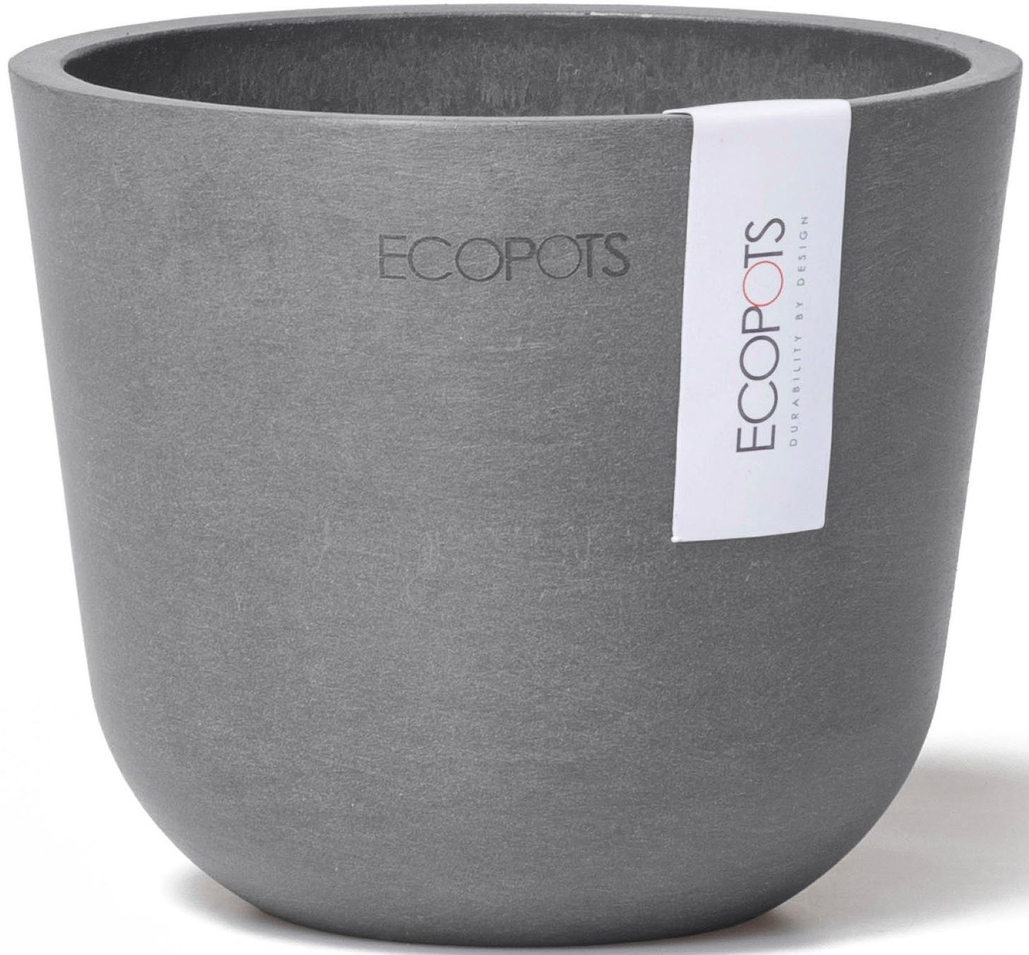 ECOPOTS Blumentopf Oslo Mini 11,5 Grau, für den Innenbereich günstig online kaufen
