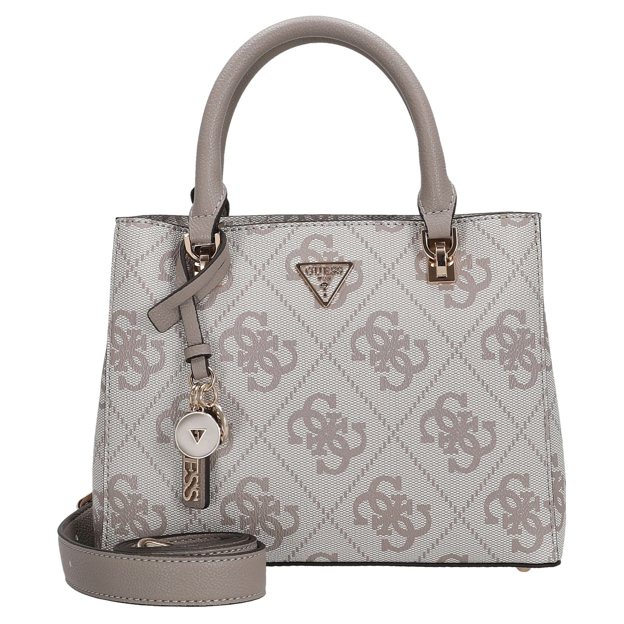 Guess Handtasche Noelle ll - Henkeltasche (dark taupe logo) günstig online kaufen