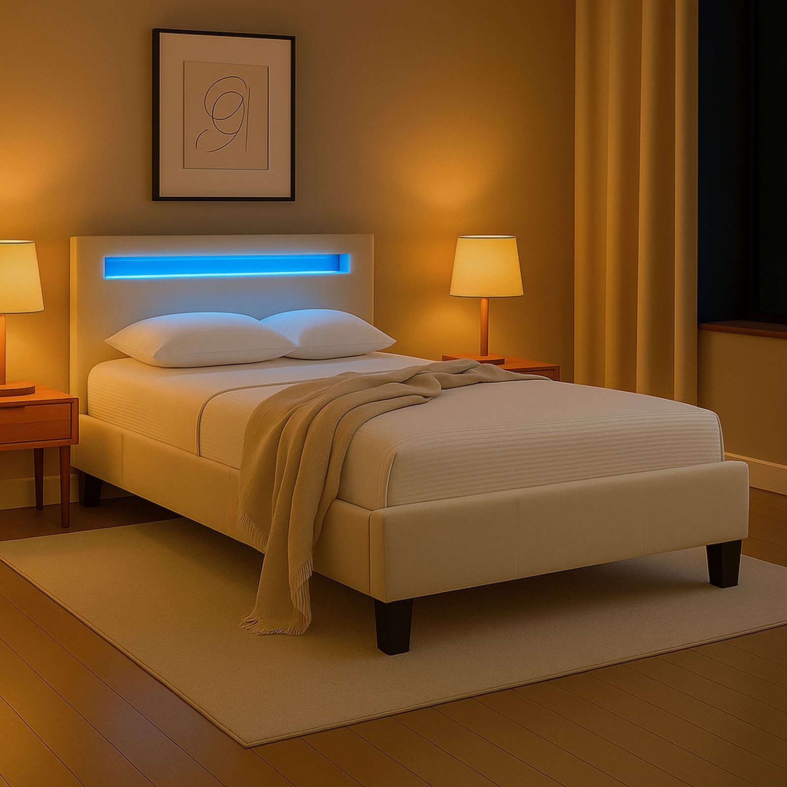 IDIMEX Polsterbett LASHIO, Bett 120x200 cm günstig online kaufen