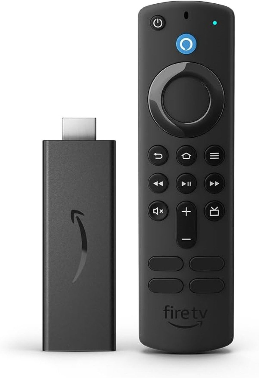 Amazon Fire TV Stick Smart-Home-Fernbedienung (mit Alexa-Sprachfernbedienung & TV-Steuerungstasten)
