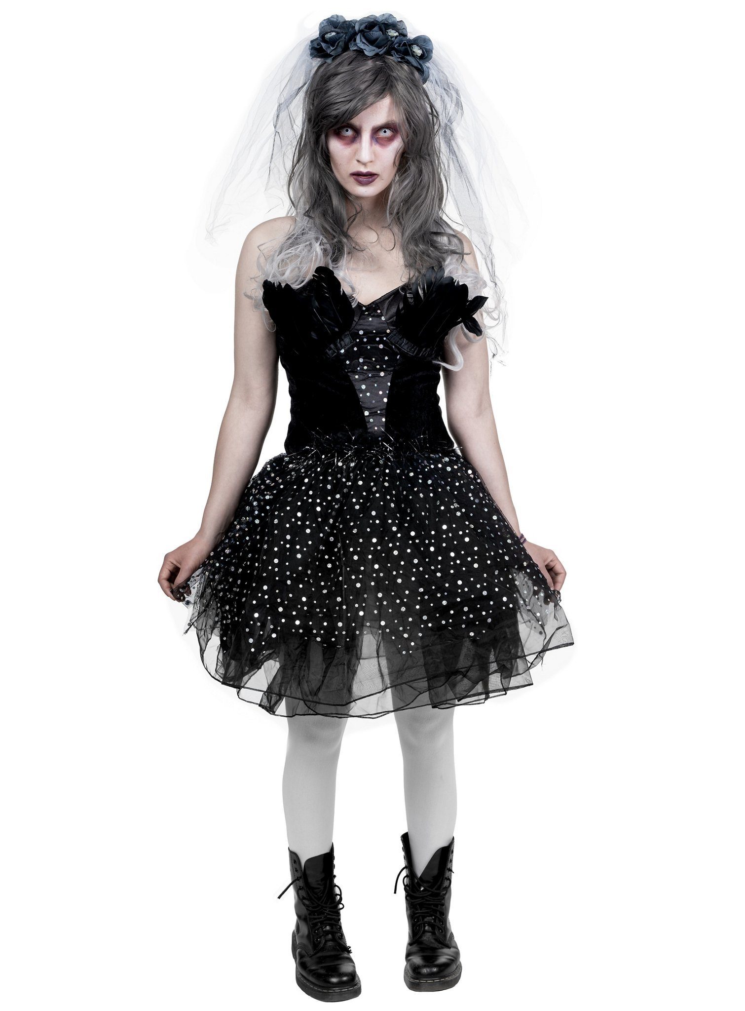 Rubie´s Zombie-Kostüm Untote Kostüm für Damen