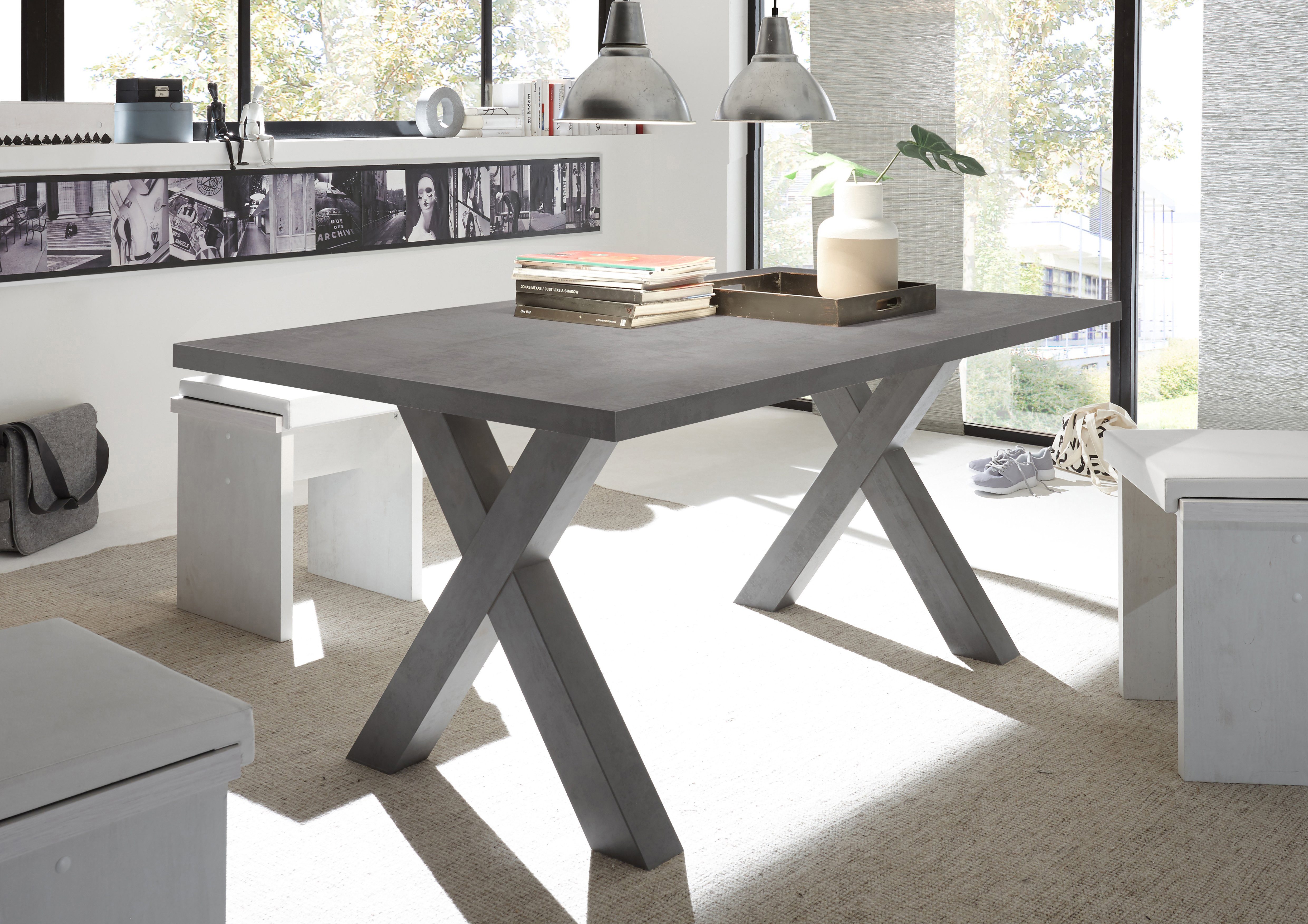 Storado Esstisch Big System X Esstisch 20014, Der Esstisch Big System X (Made in Germany) hat ein modernes.