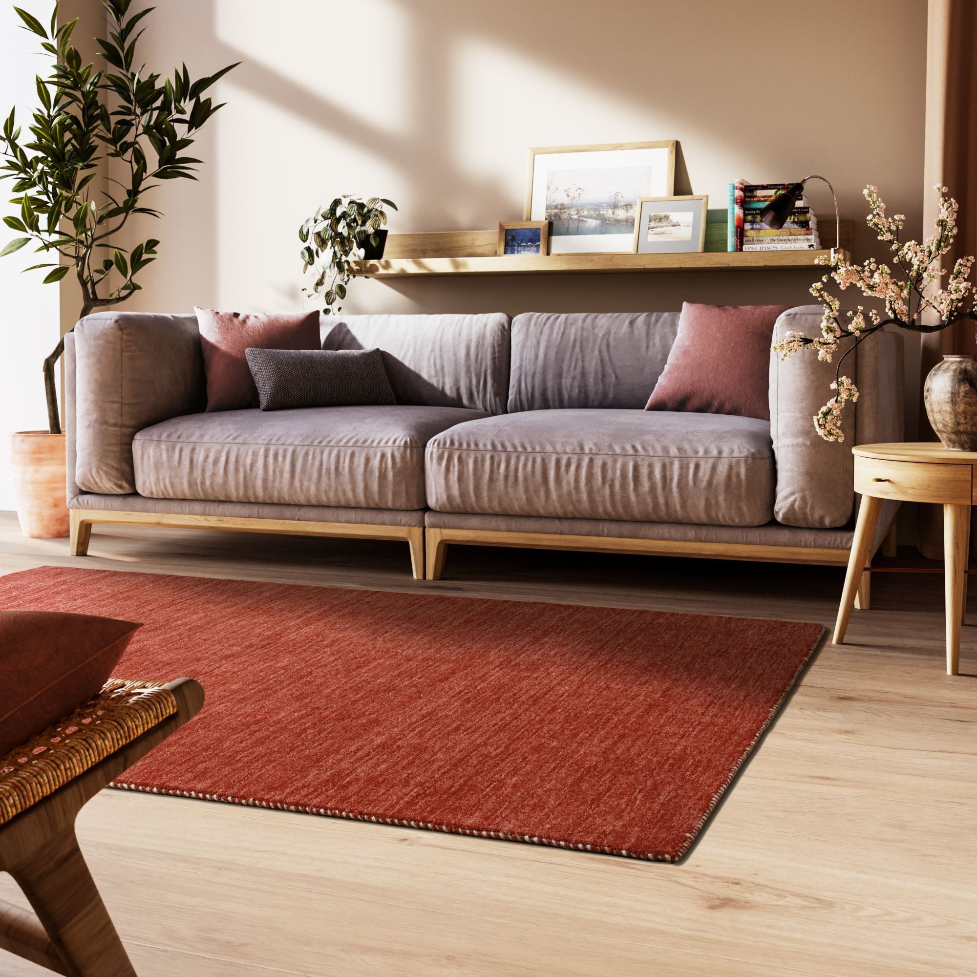 Steffensmeier Wollteppich Nomade, Rechteckig, Gabbeh, 100 % Schurwolle