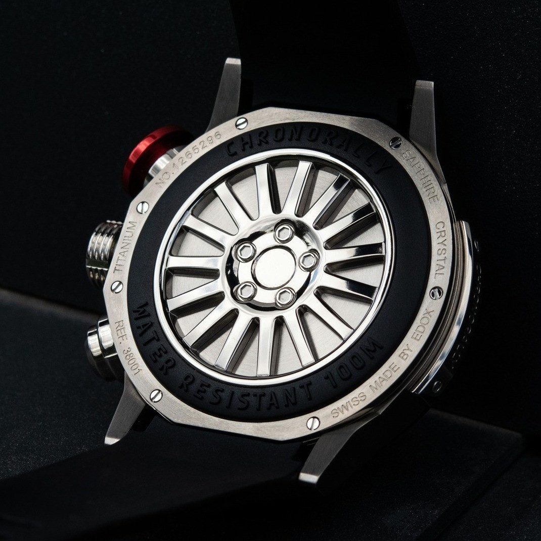 Edox Chronograph Chronorally 48mm - 38001 TINNR VR