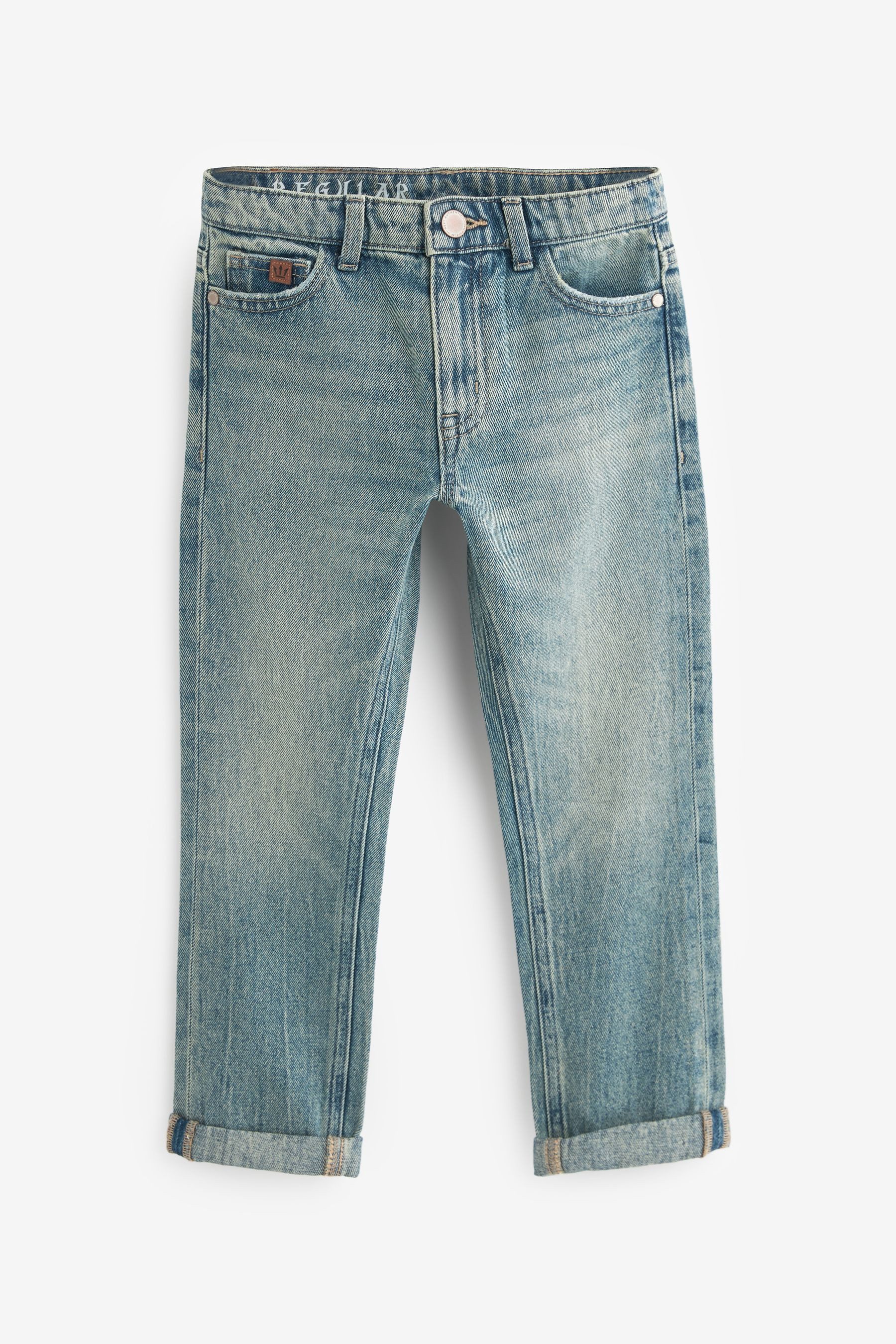 Next Regular-fit-Jeans Echte Denim-Jeans (1-tlg) günstig online kaufen