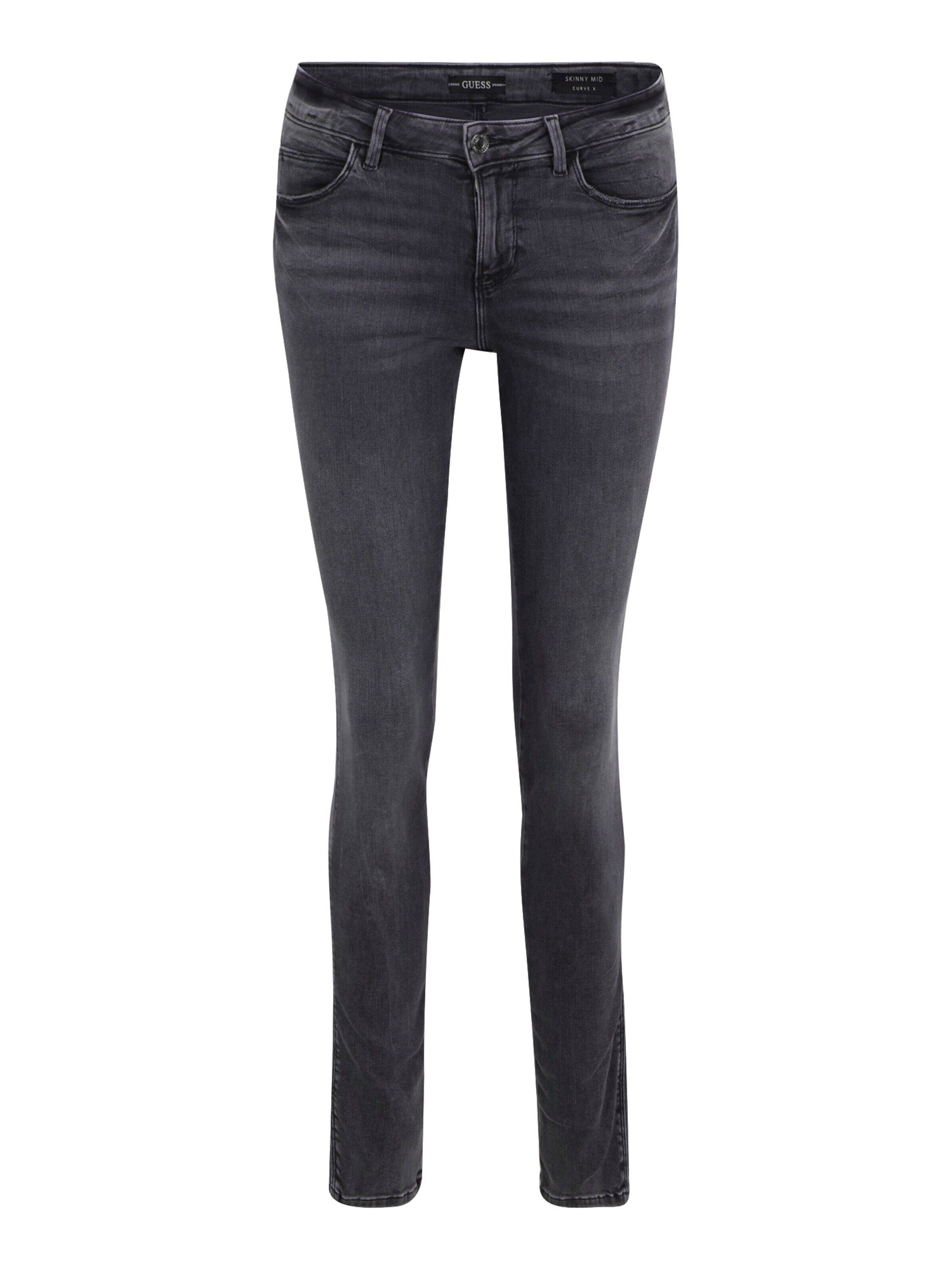 Guess Skinny-fit-Jeans Curve X (1-tlg) Plain/ohne günstig online kaufen