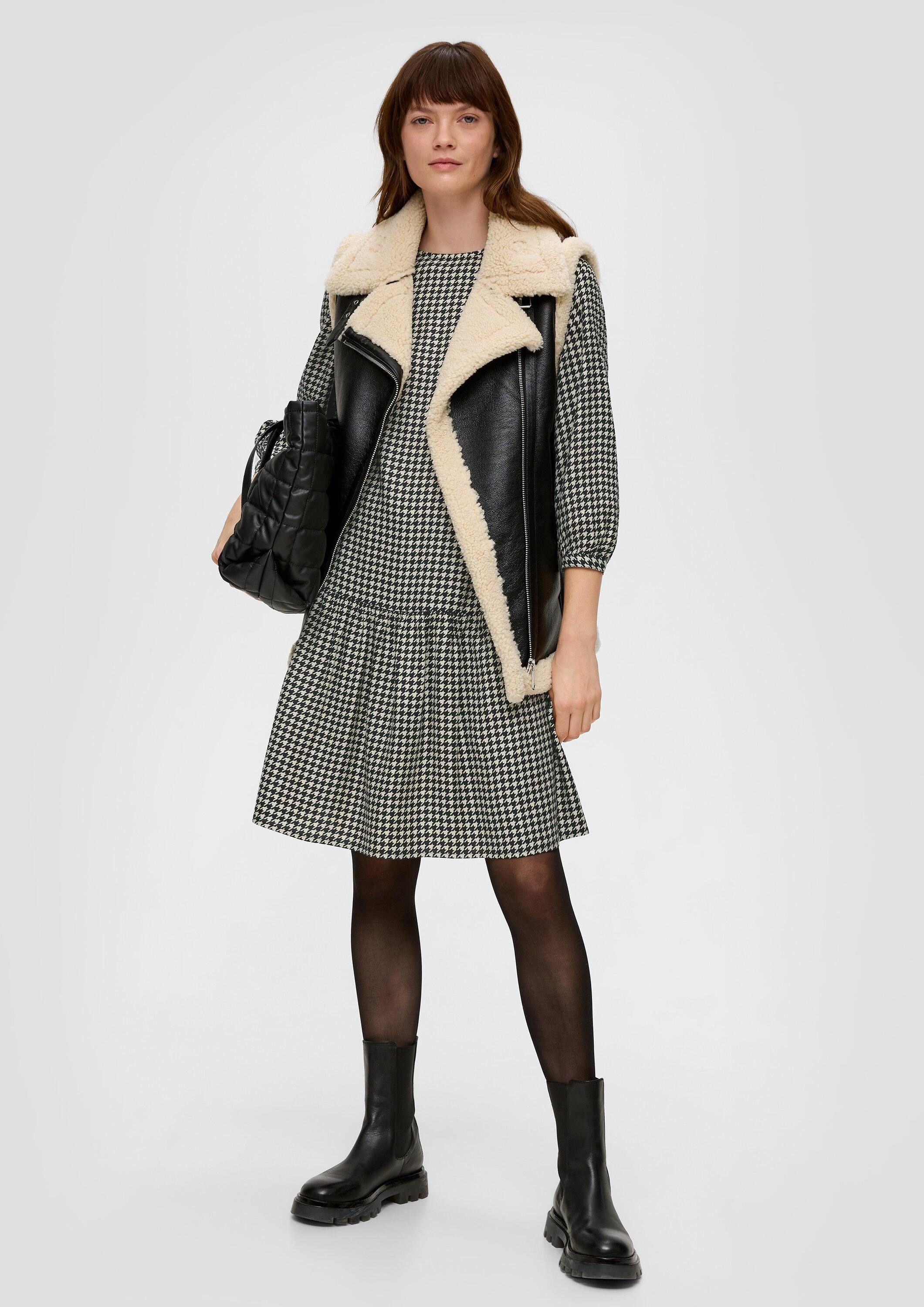 s.Oliver Minikleid Kleid Twill-Kleid aus Viskosemix günstig online kaufen