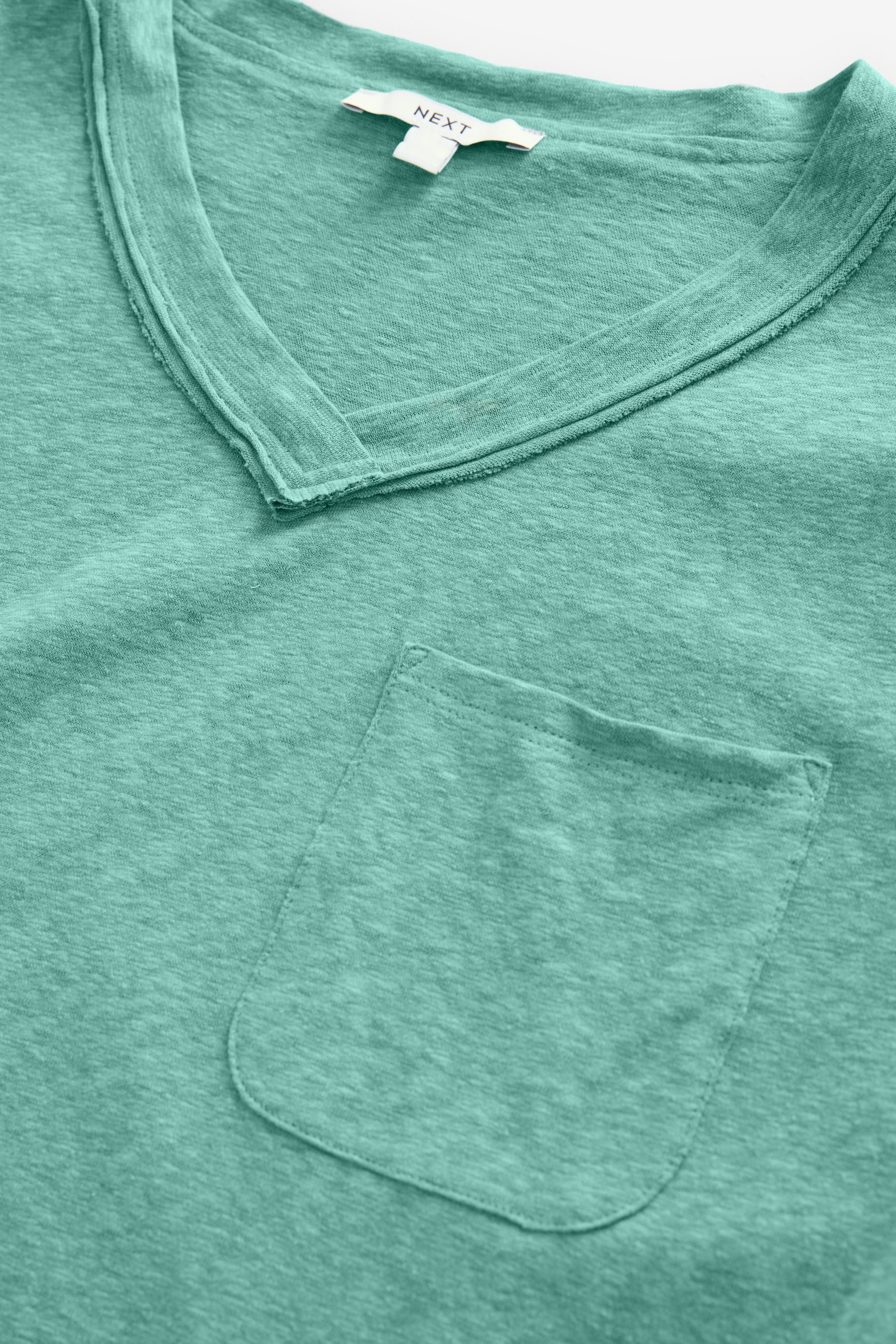 Next V-Shirt Legeres Oversize-T-Shirt mit V-Ausschnitt günstig online kaufen