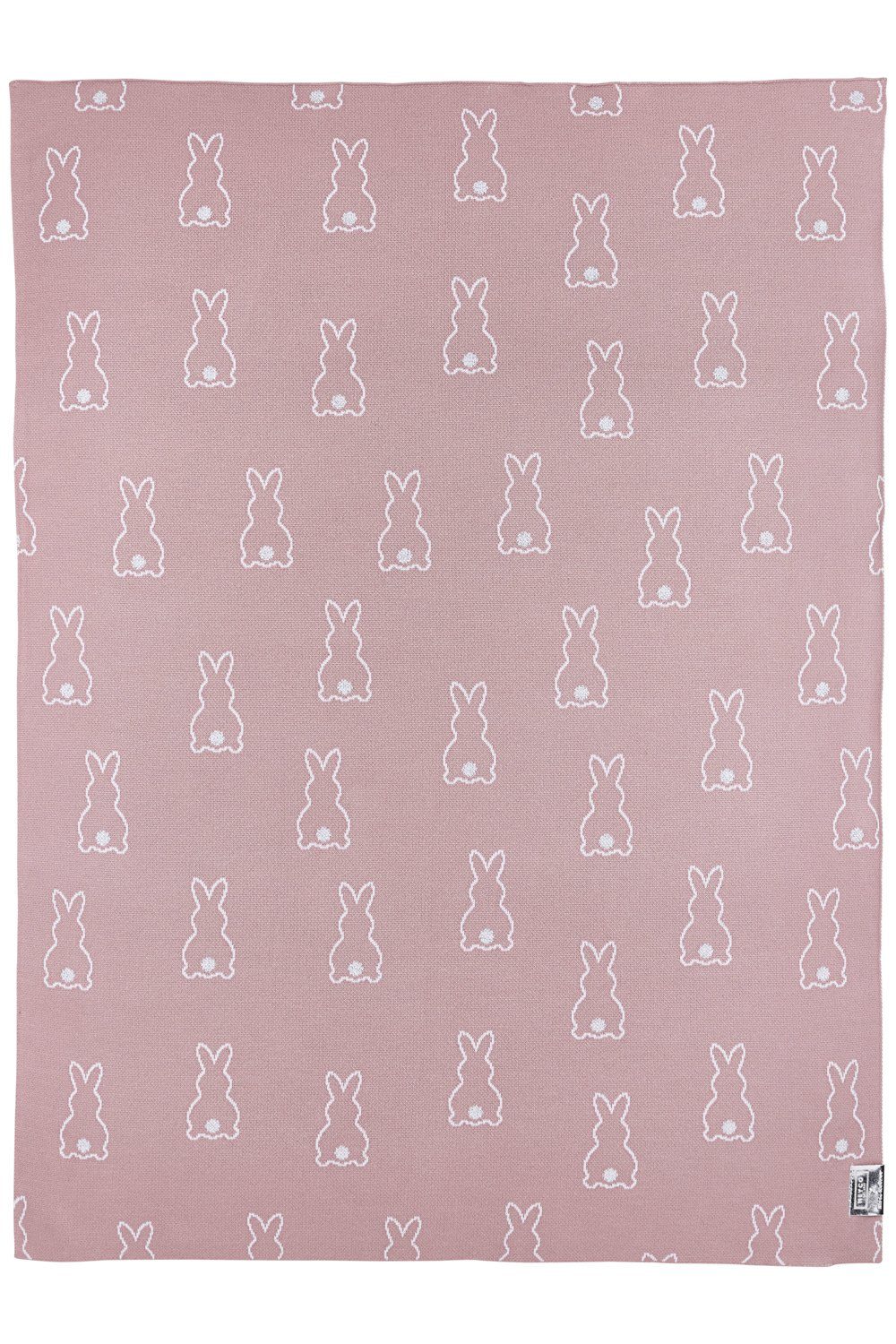 Babydecke Rabbit Lilac, Meyco Baby, 75x100cm günstig online kaufen