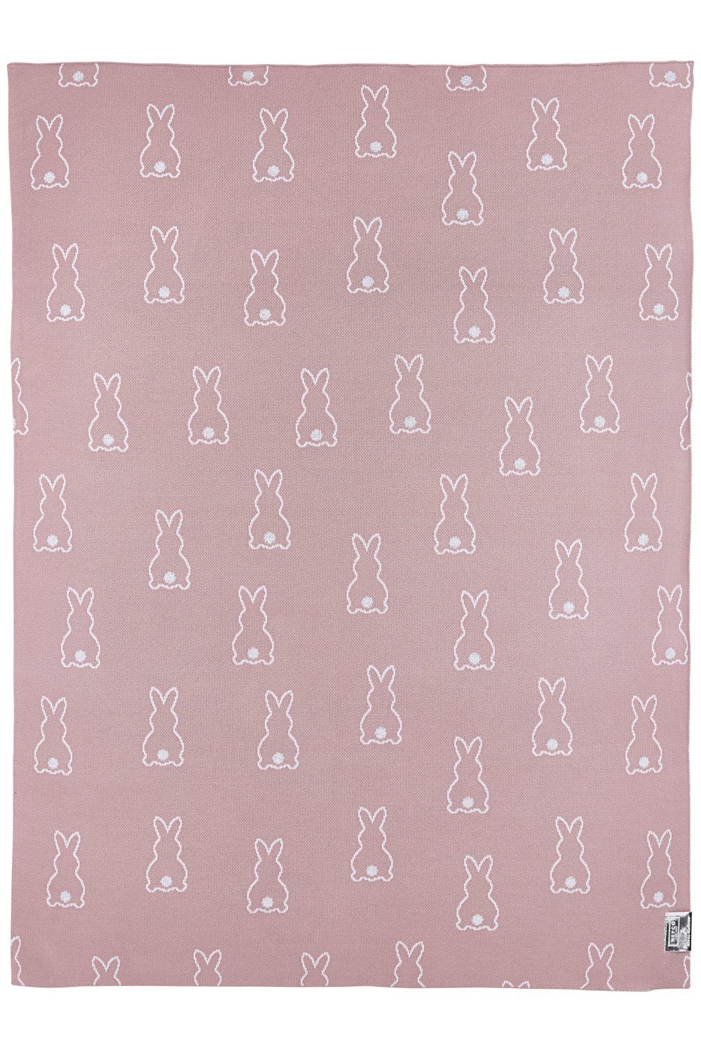 Babydecke Rabbit Lilac, Meyco Baby, 75x100cm