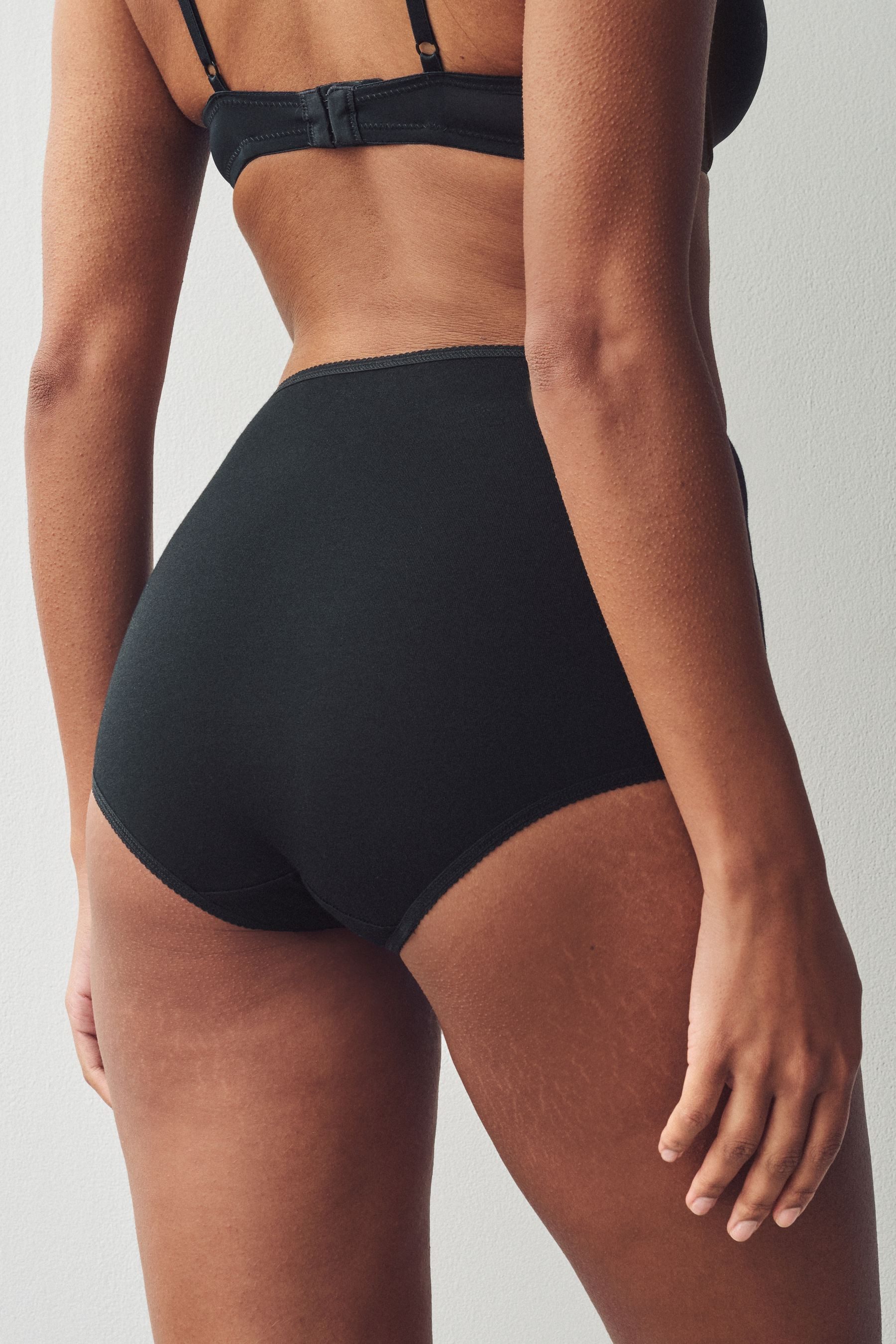 Next Taillenslip Maxi-Slips mit hohem Baumwollanteil, 5er-Pack (5-St) – Bild 2 von 5