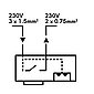 kalb »kalb Energiebox für 230V LED Badleuchte Kombibox Spiegelschrank Steckdose (ohne Netzteil)« Smarte Steckdose, Bild 6