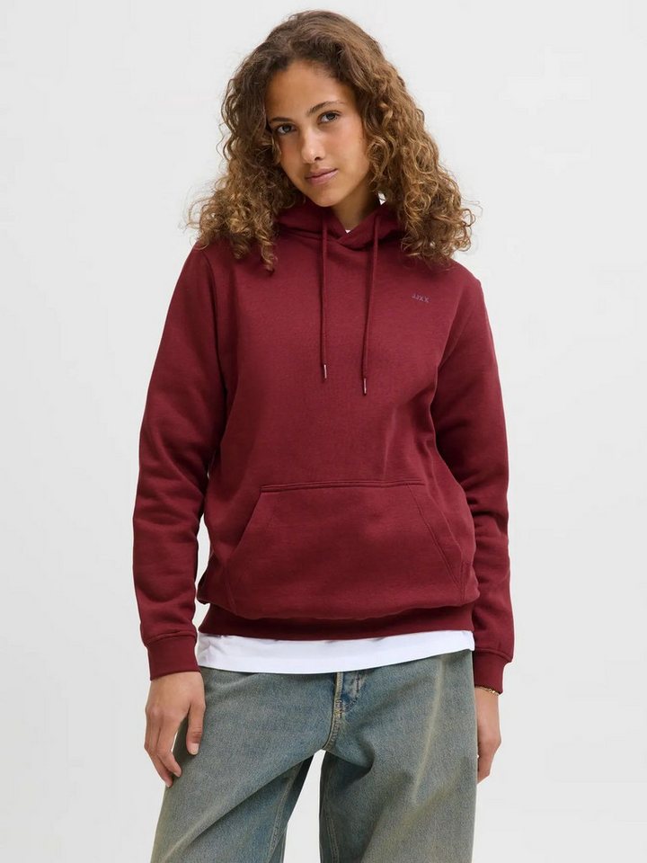 JJXX Kapuzenpullover (1-tlg) toller Basic-Pullover mit kleinem Logoschriftzug