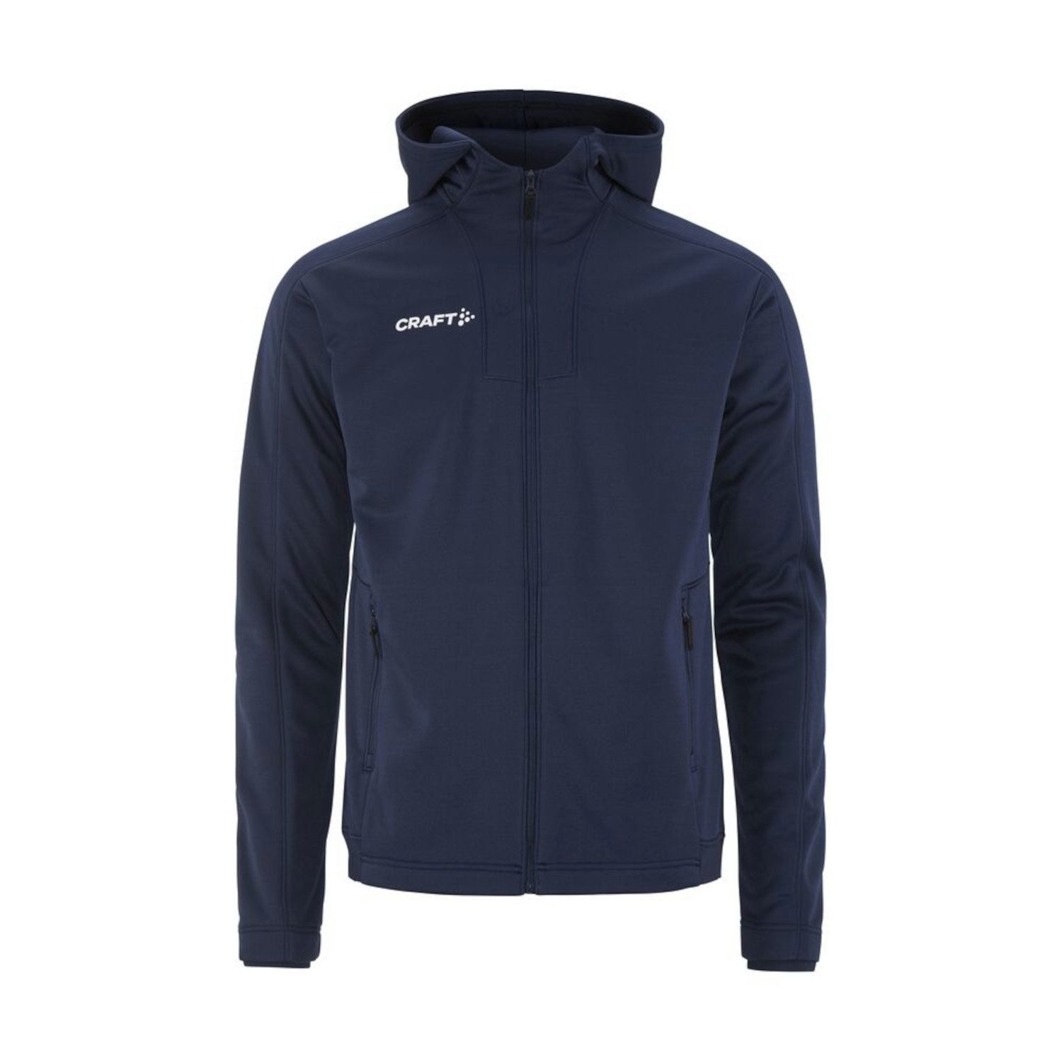 Craft Trainingsjacke Craft Herren Trainingsjacke Evolve 2.0 Brushed Hood Jacket 1916041