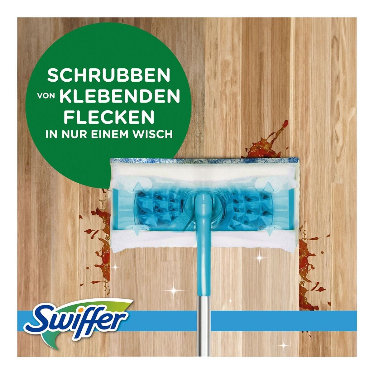 Swiffer WET REFILLS Reinigungstücher (Nachfüllpack Feuchte Bodentücher, 10 Stück)