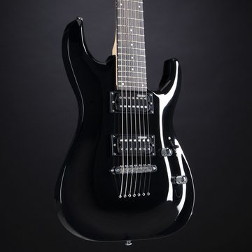 ESP E-Gitarre, E-Gitarren, ST-Modelle, LTD MH-17 Black - E-Gitarre