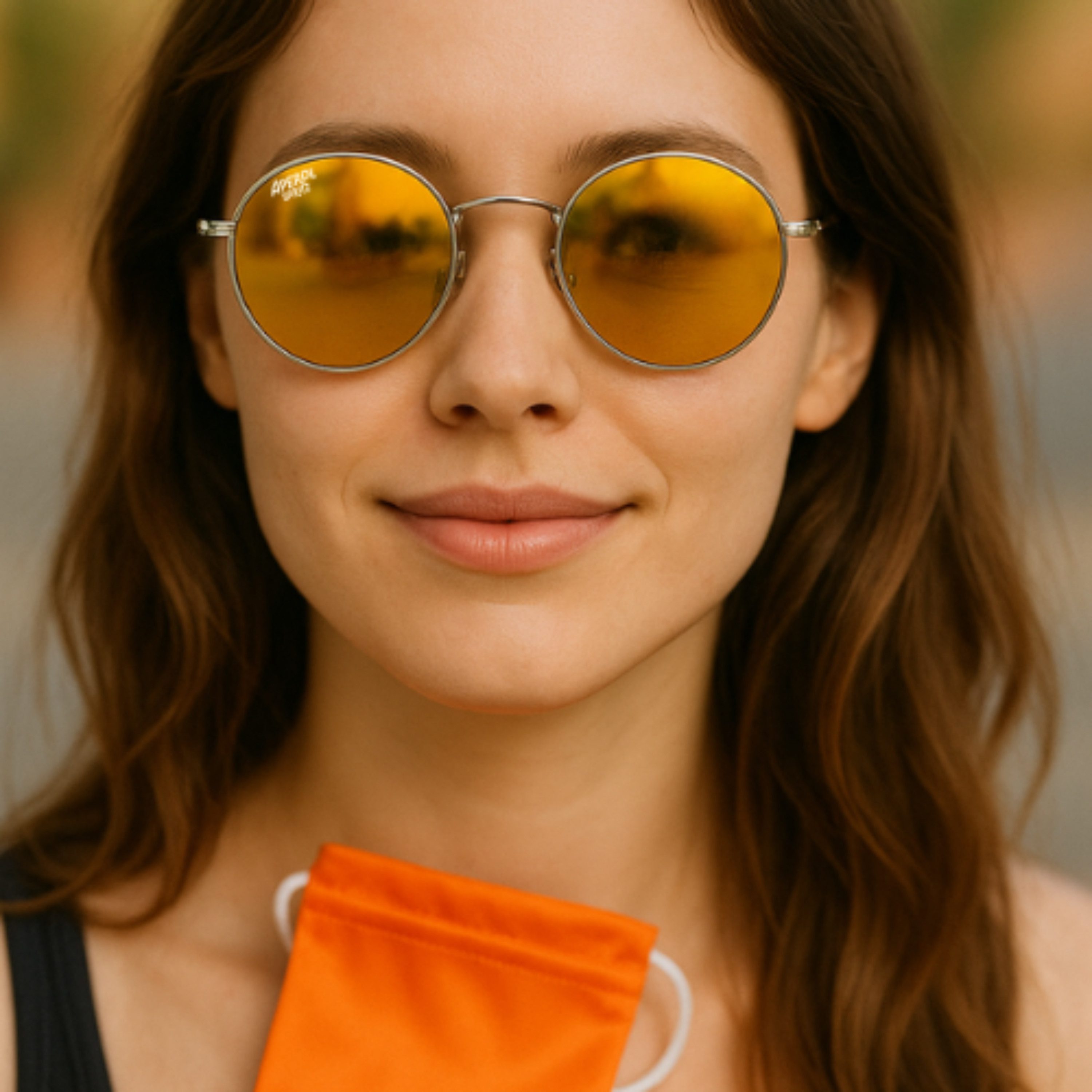 Mixcompany Sonnenbrille Sonnenbrille Aperol Spritz – Stylisches Sommer-Acce günstig online kaufen