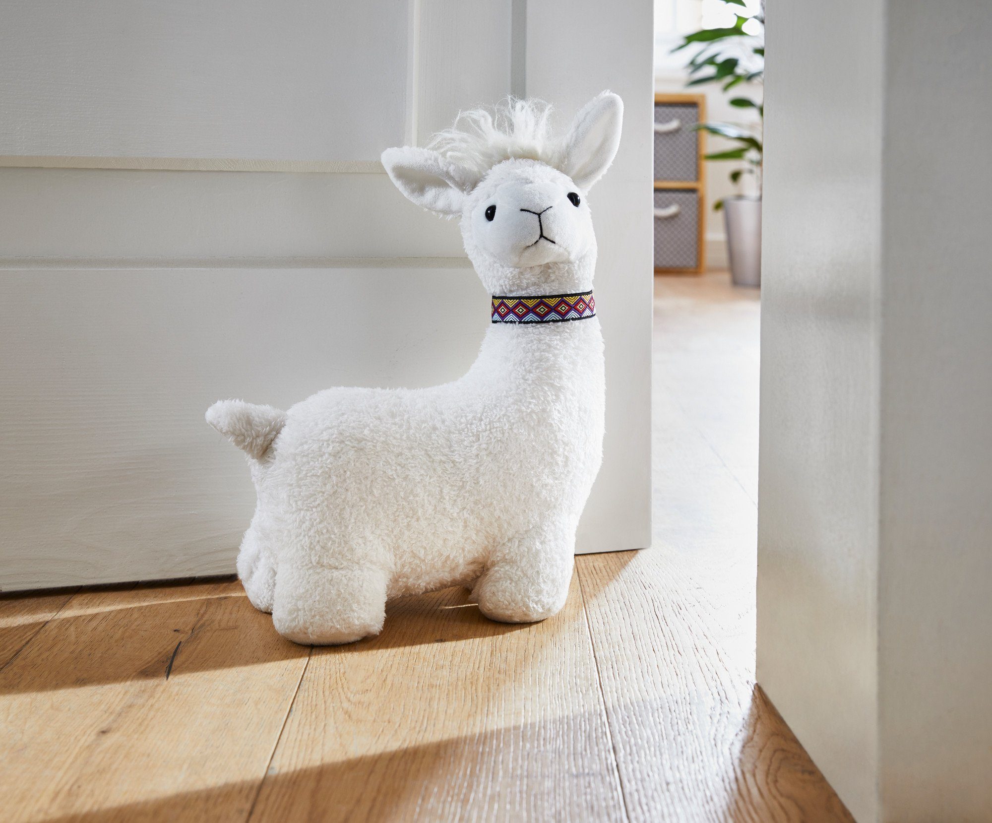 Frank Flechtwaren Türstopper, Alpaka, 30cm, flauschig günstig online kaufen