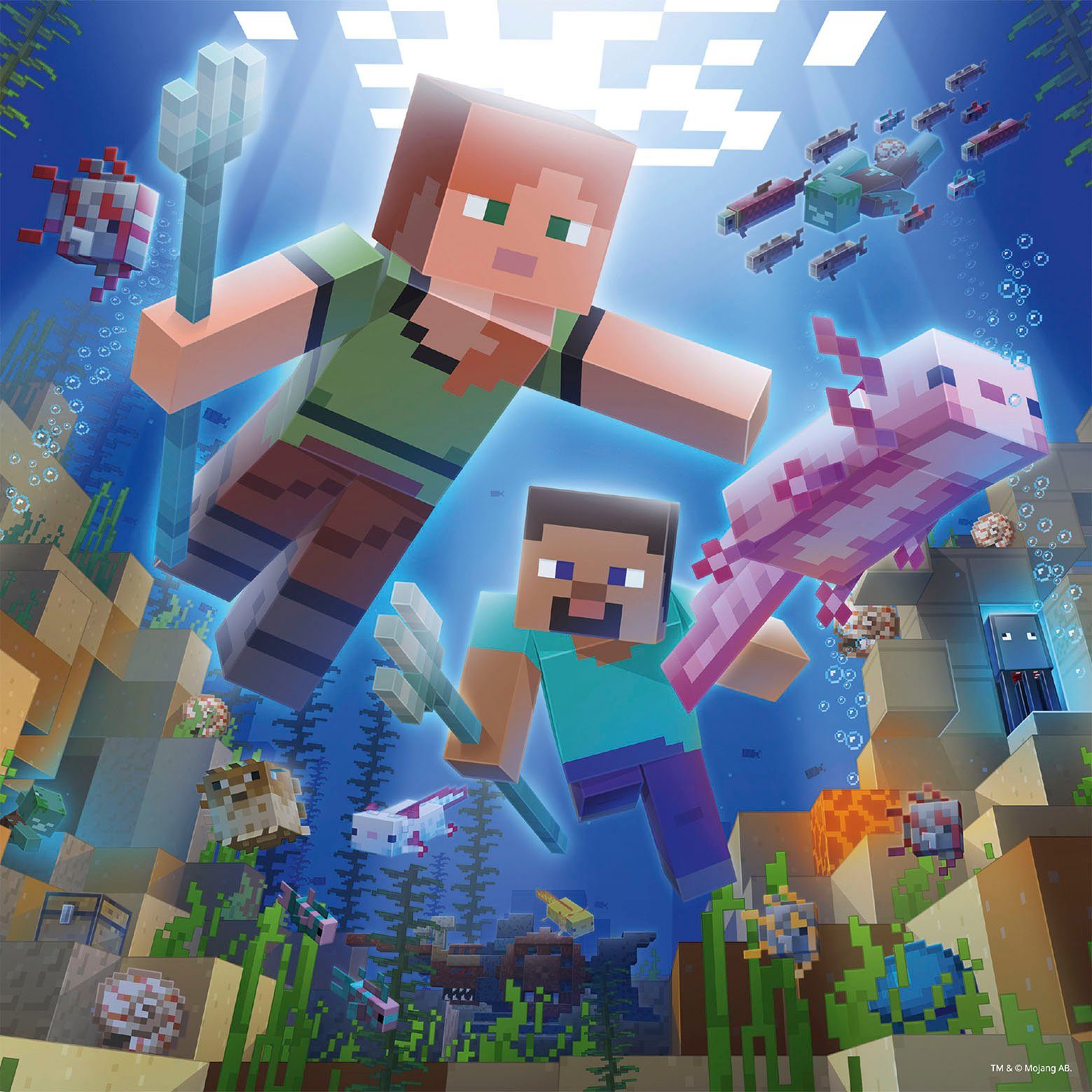 Ravensburger Puzzle Minecraft Biomes, 147 Puzzleteile, günstig online kaufen