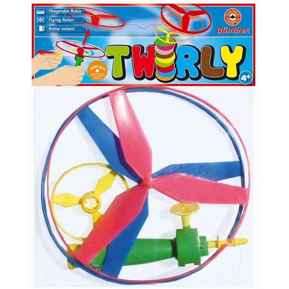 Günther Spielzeug-Gartenset Propellerspiel Twirly Flugkreisel