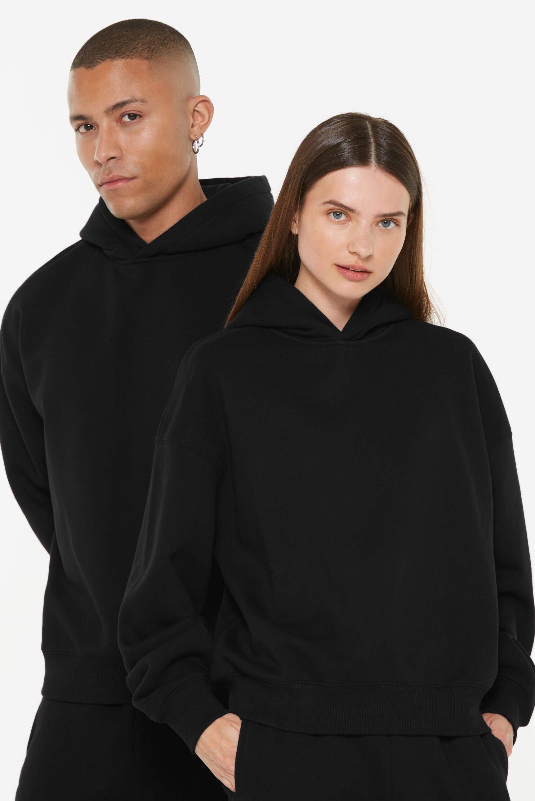 Harlem Soul Kapuzensweatshirt mit überschnittenen Schultern günstig online kaufen