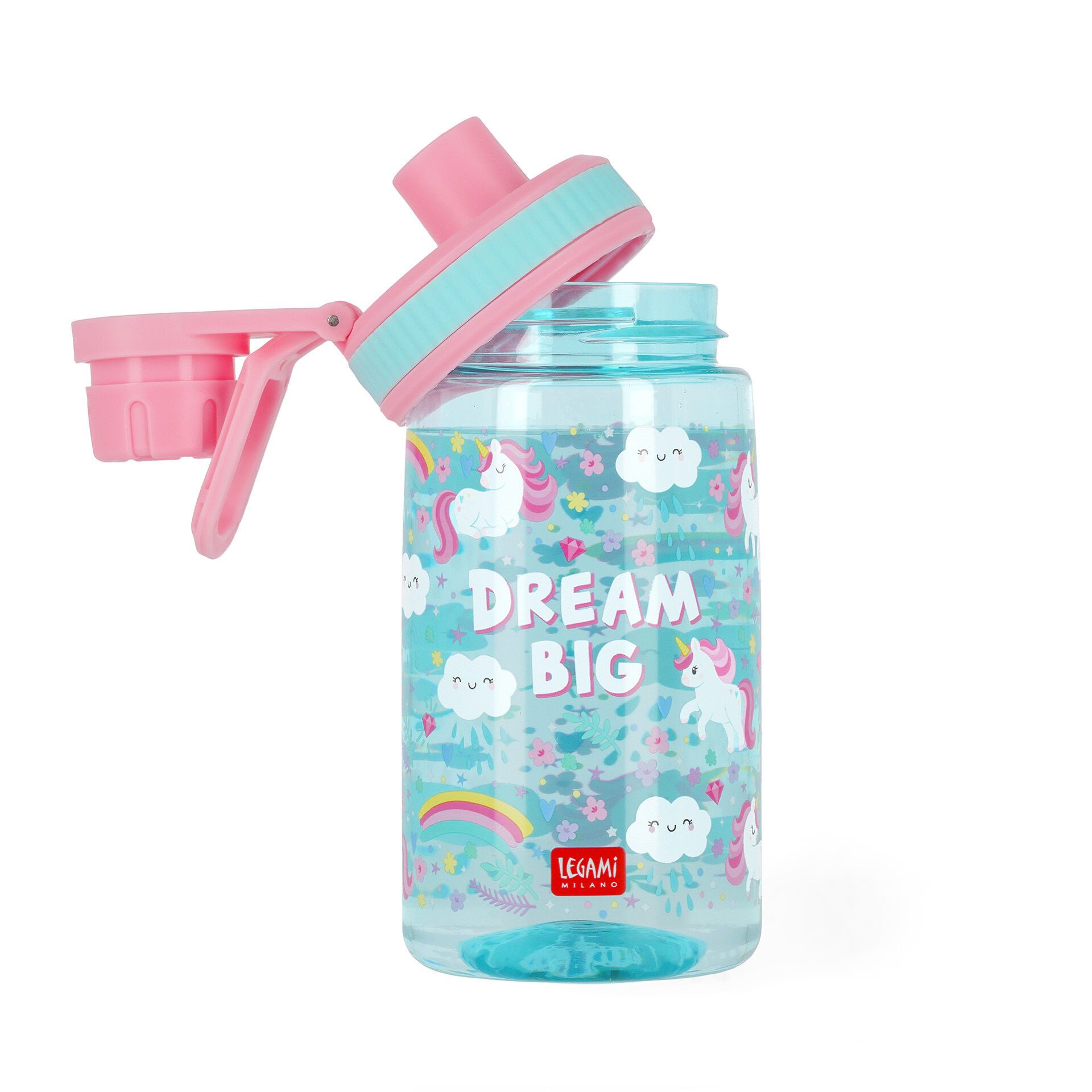 Legami Trinkflasche LEGAMI Kinder Trinkflasche Lets Drink UNICORN