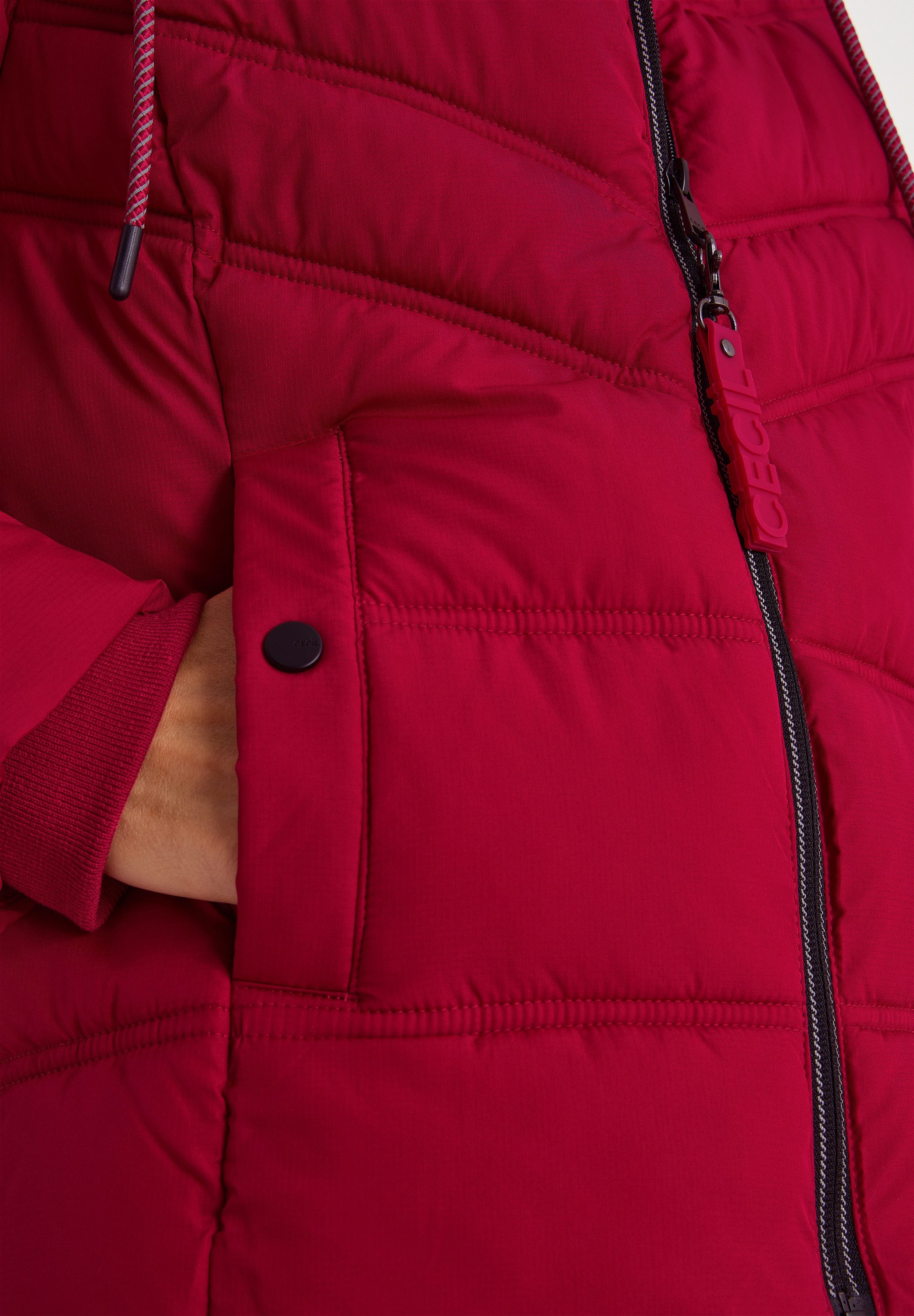CECIL Steppjacke mit Kapuze