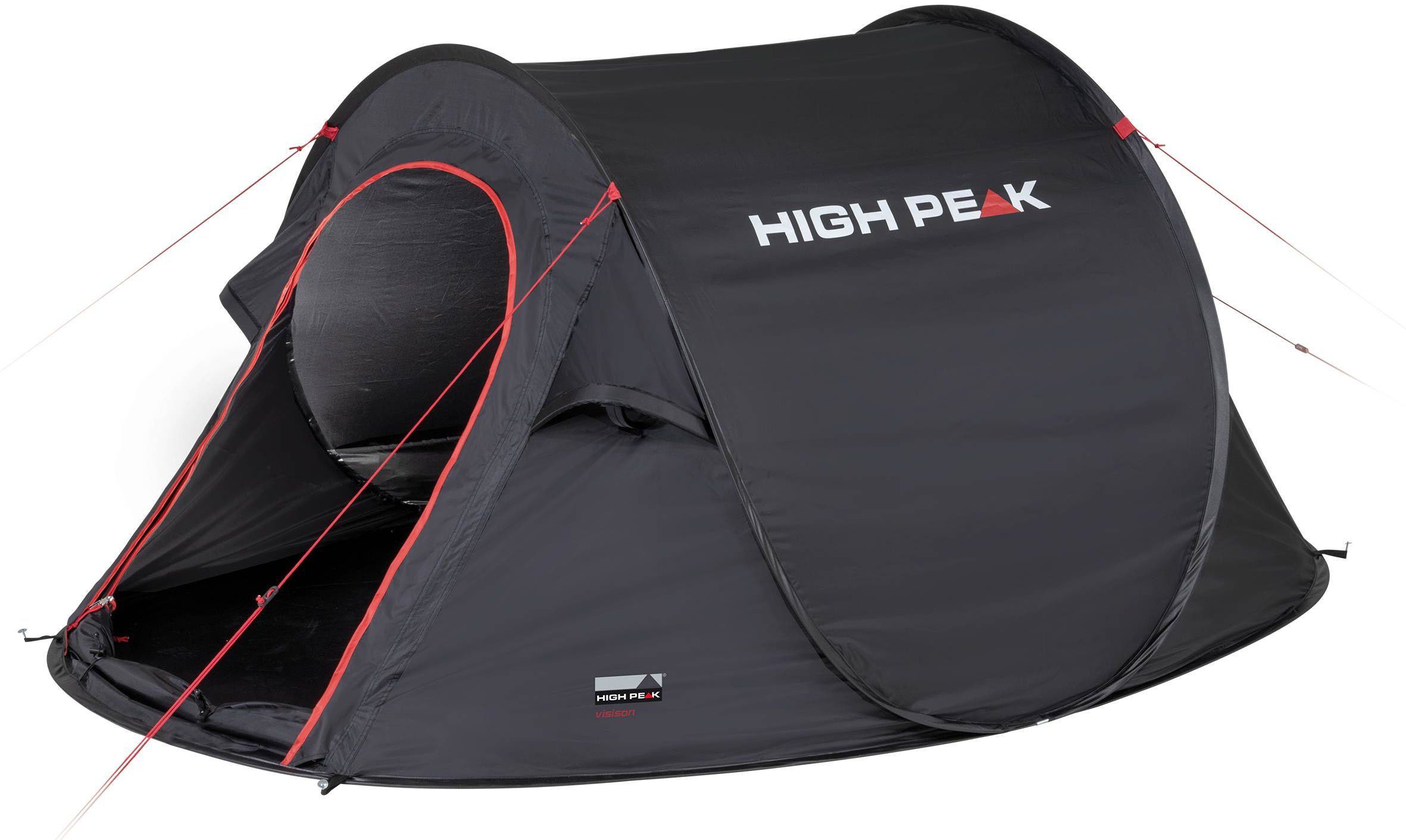 High Peak 2 Wurfzelt Personen: Zelt (mit Transporttasche) up Pop Vision 3