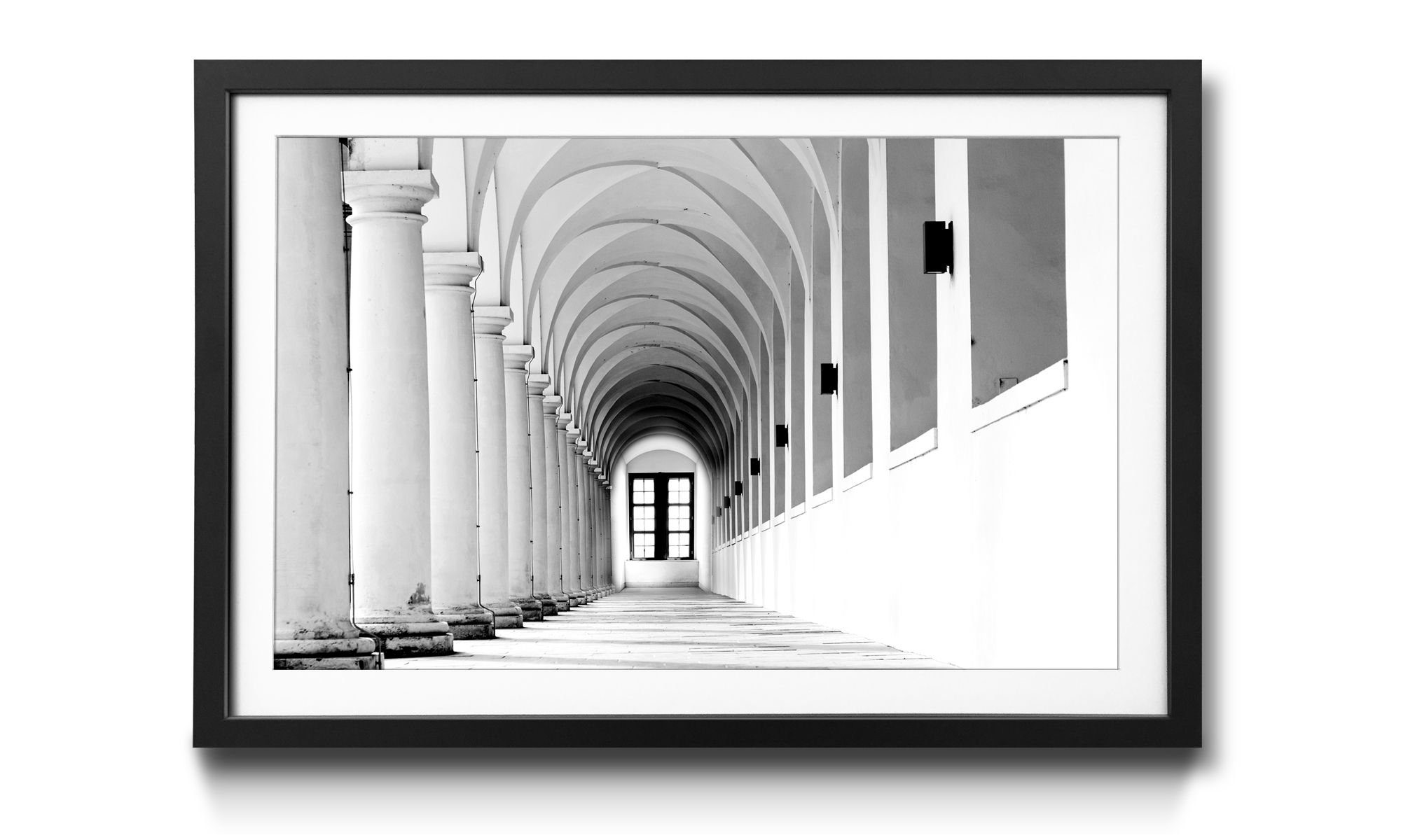 WandbilderXXL Kunstdruck Columns Gallery, 4 Größen Architektur, erhältlich Wandbild, in