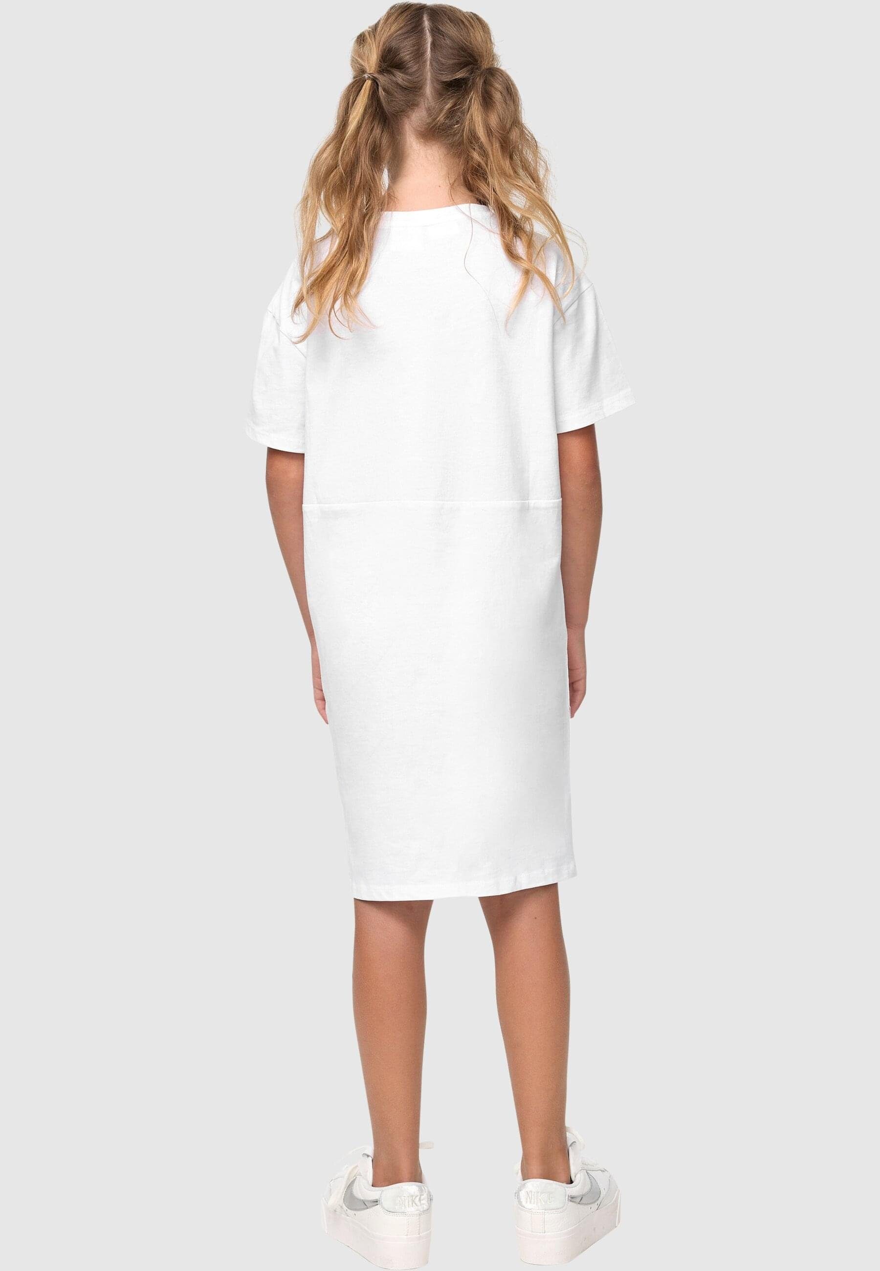 Damen CLASSICS (1-tlg) white Jerseykleid Oversized Dress Organic URBAN Tee Girls