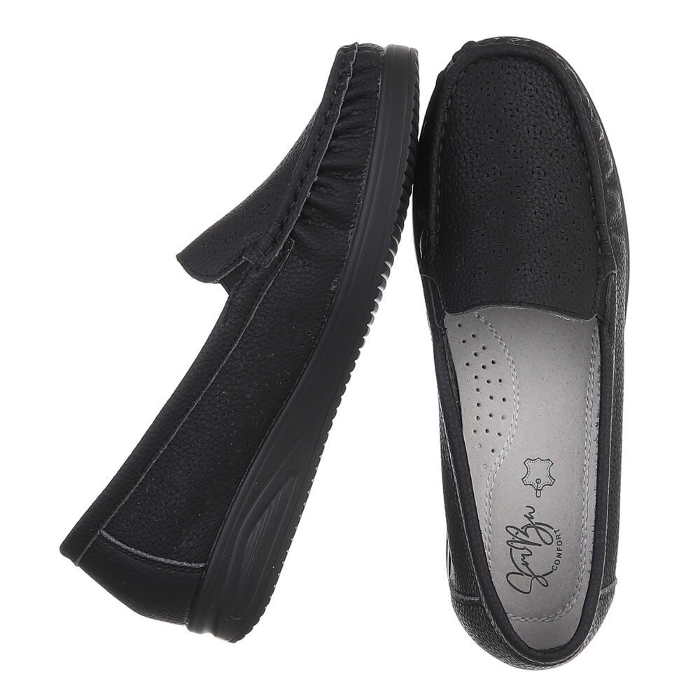 Ital-Design Elegante Freizeitschuhe für Damen mit hohem Tragekomfort Slipper (91261379) ultraleichte und komfortable Sohle