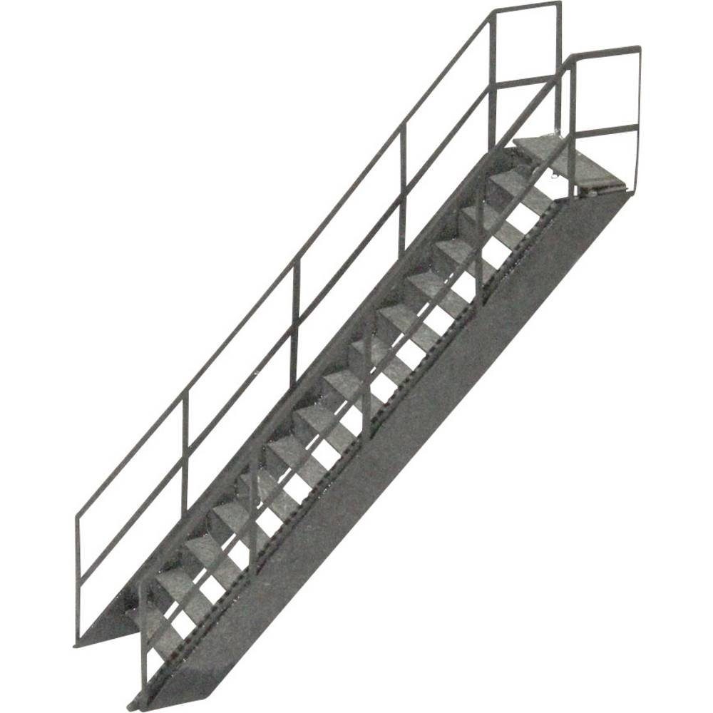 Güterwagen H0 Industrietreppe mit Geländer