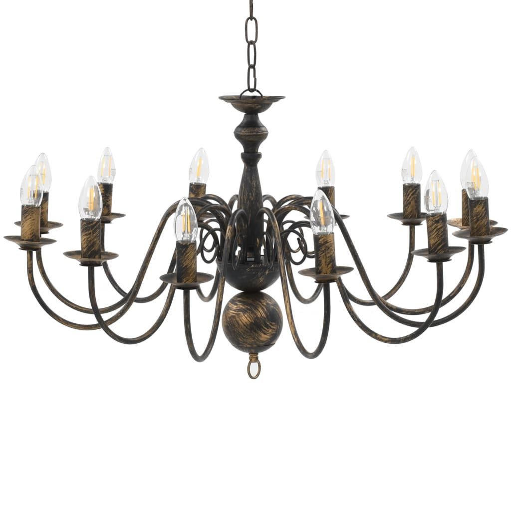 vidaXL Deckenleuchten NA Lampe Kronleuchter Leuchter Deckenlampe Deckenleuchte Hängelampe An