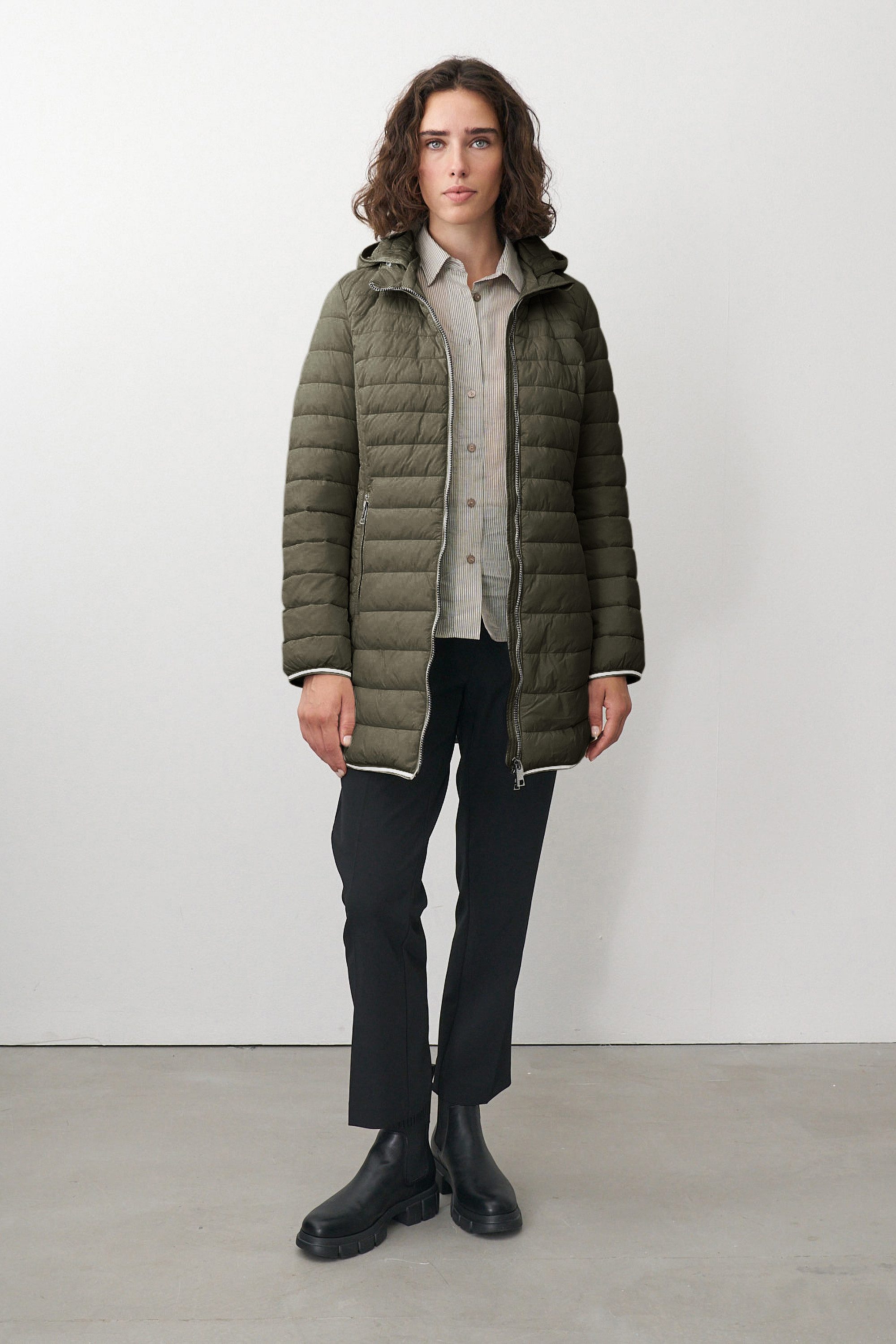 Barbara Lebek Steppjacke auch als Übergangsjacke für Damen mit Kapuze günstig online kaufen