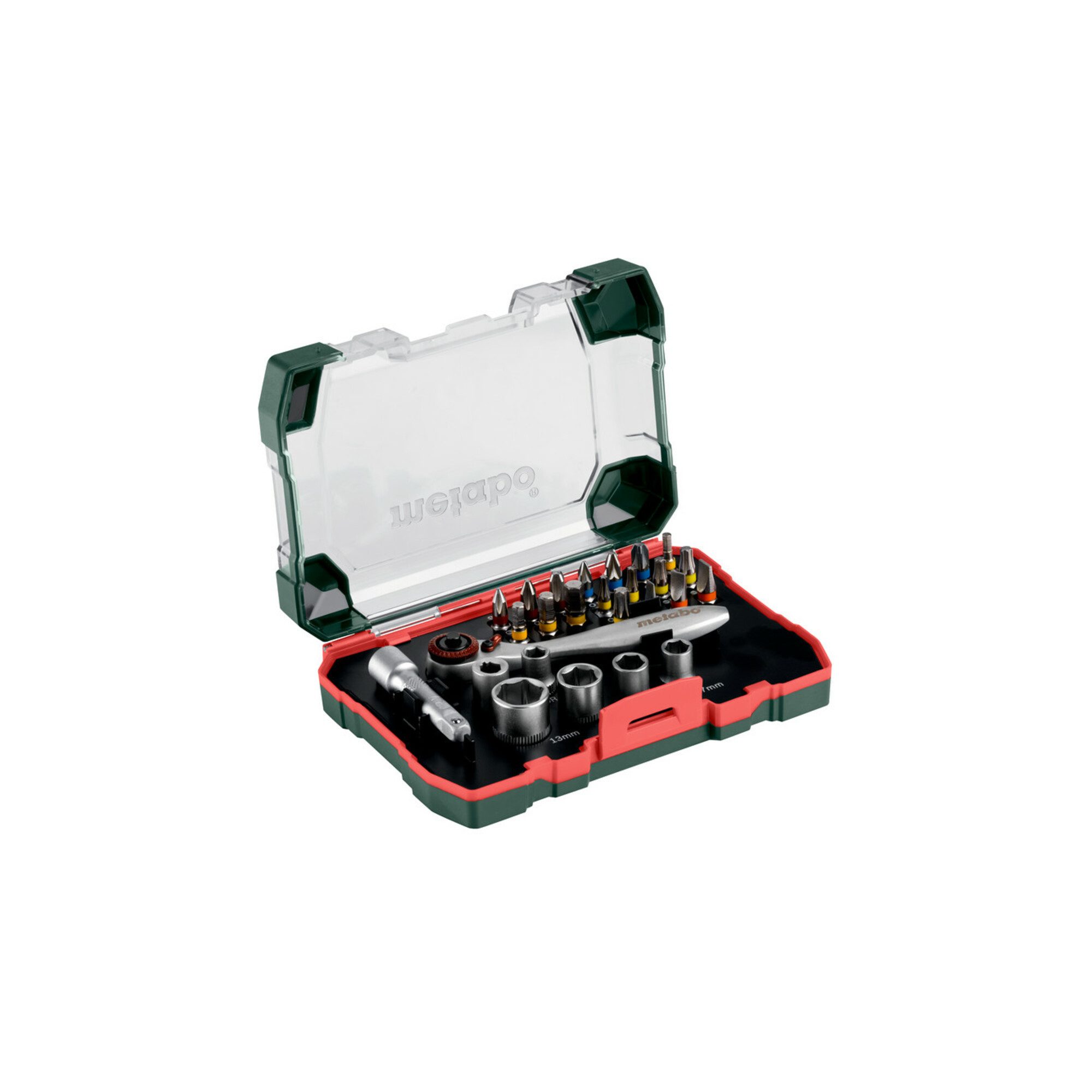 metabo Bit-Set Metabo Bit- und Ratschen-Box SP 26-teilig